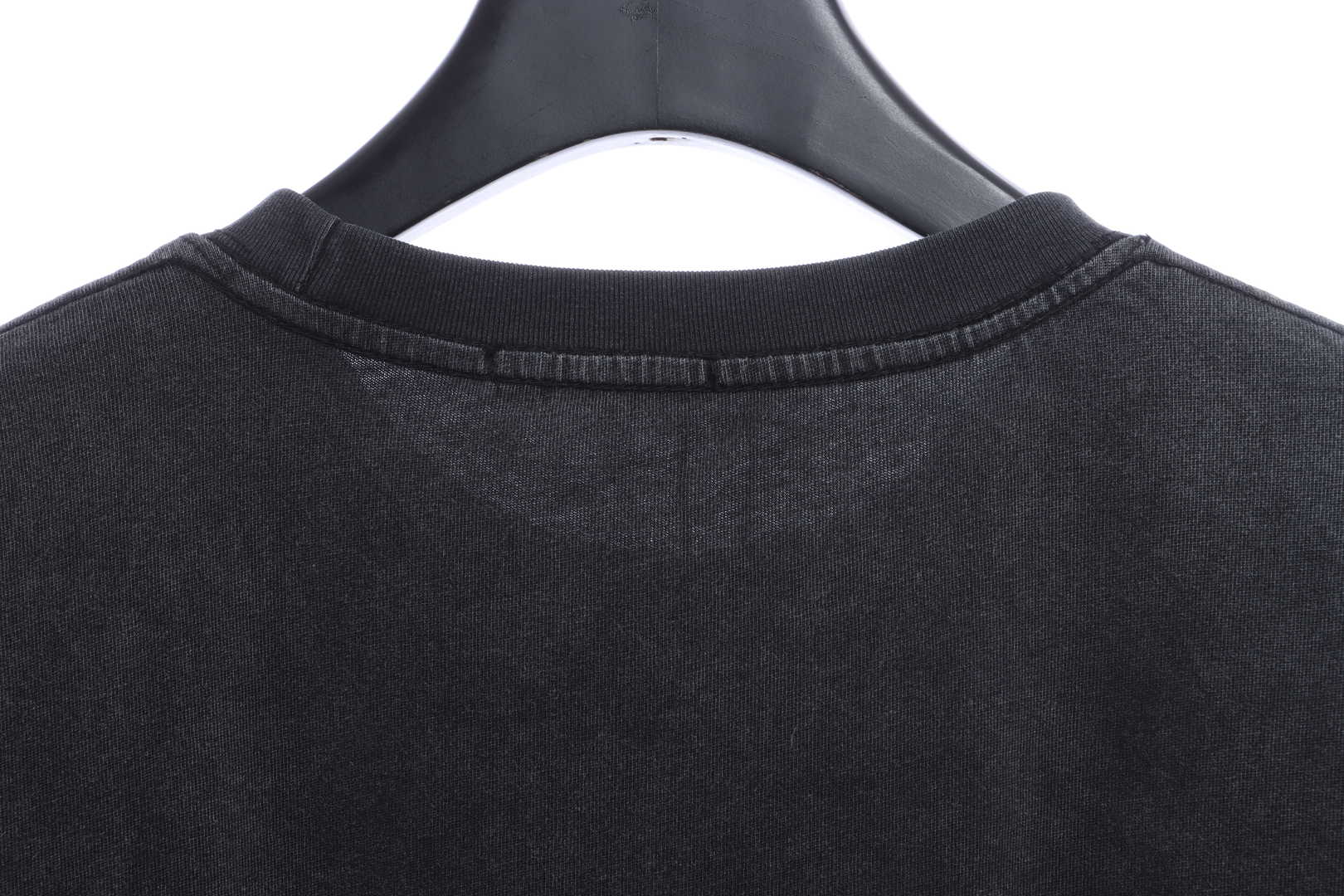 Balenciaga Distressed Washed Buttoned Short Sleeves