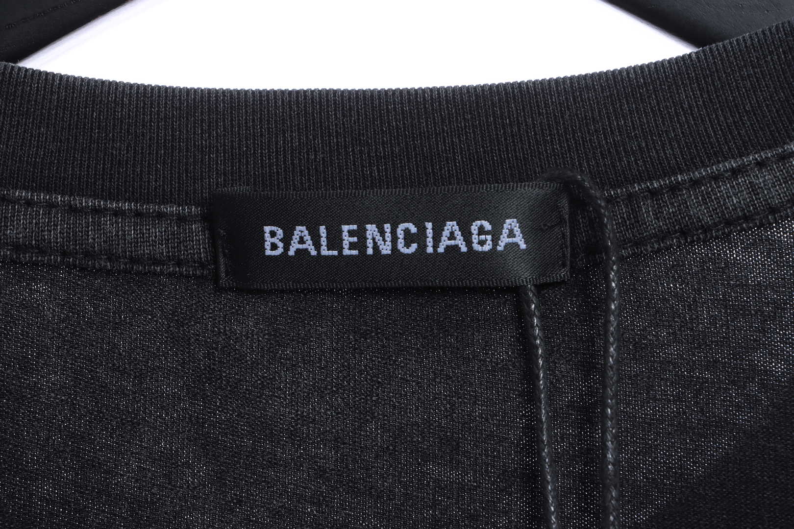 Balenciaga Distressed Washed Buttoned Short Sleeves