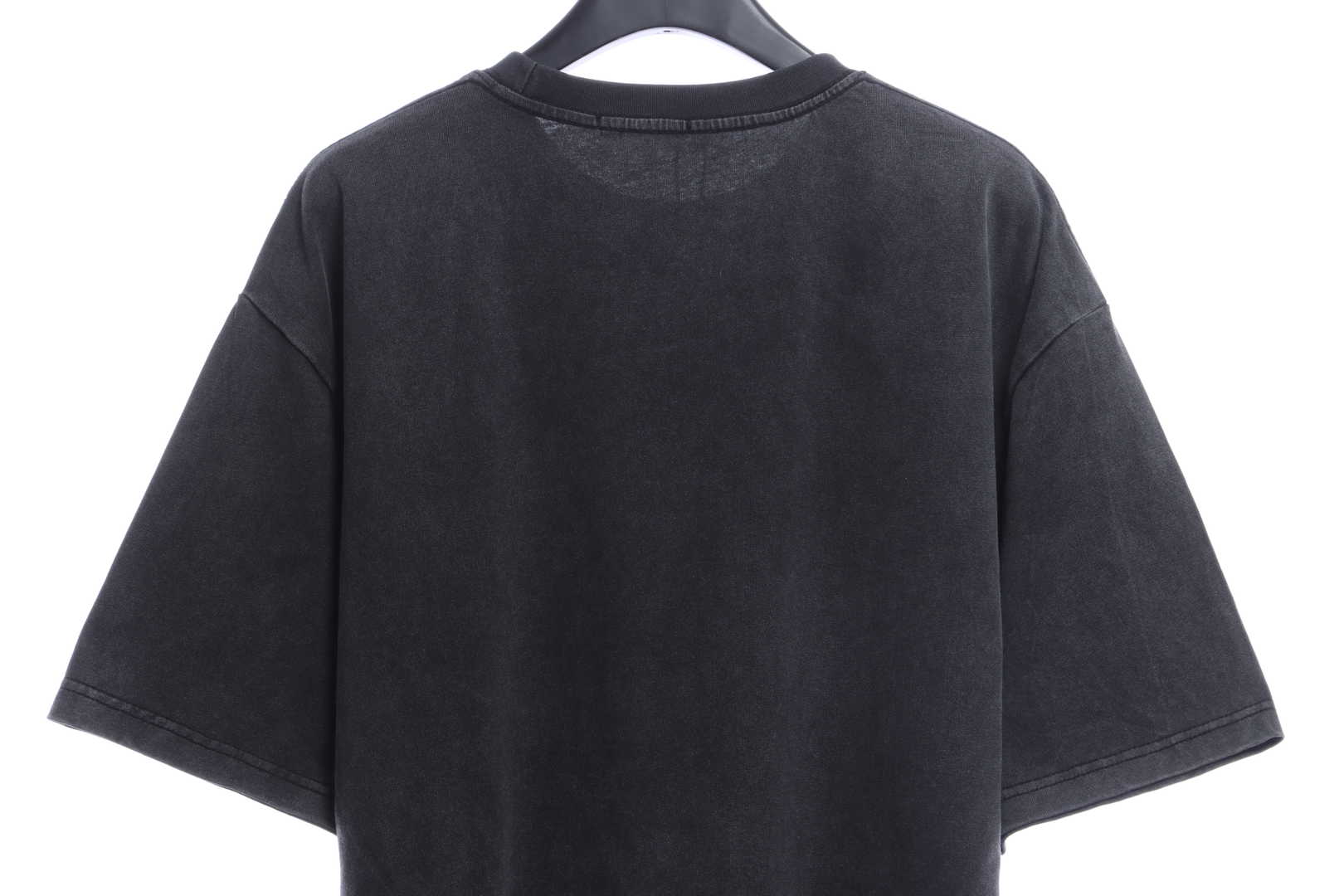 Balenciaga Distressed Washed Buttoned Short Sleeves