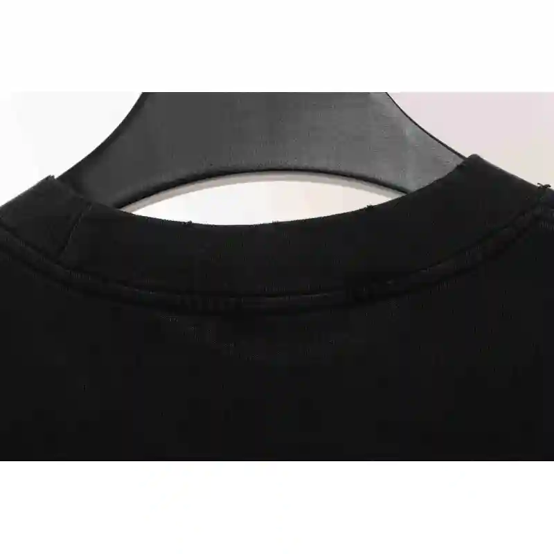 Balenciaga Distressed Washed Double B Short Sleeves