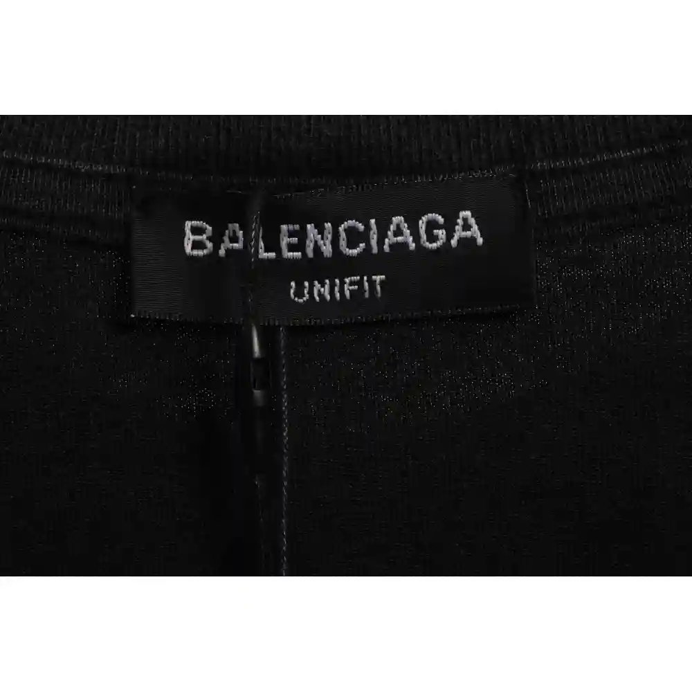 Balenciaga Distressed Washed Double B Short Sleeves