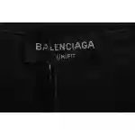 Balenciaga Distressed Washed Double B Short Sleeves