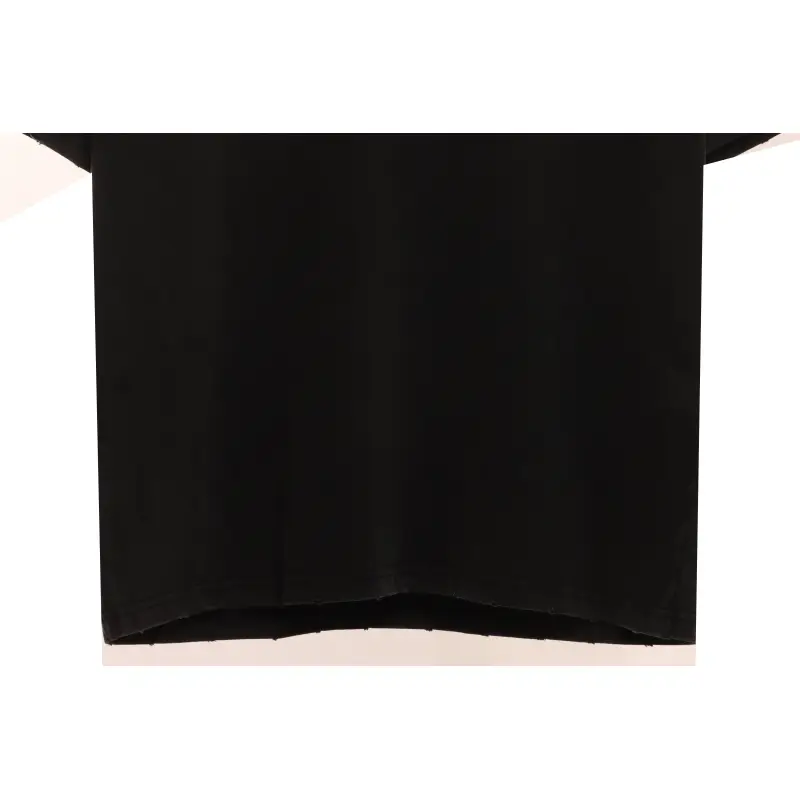 Balenciaga Distressed Washed Double B Short Sleeves