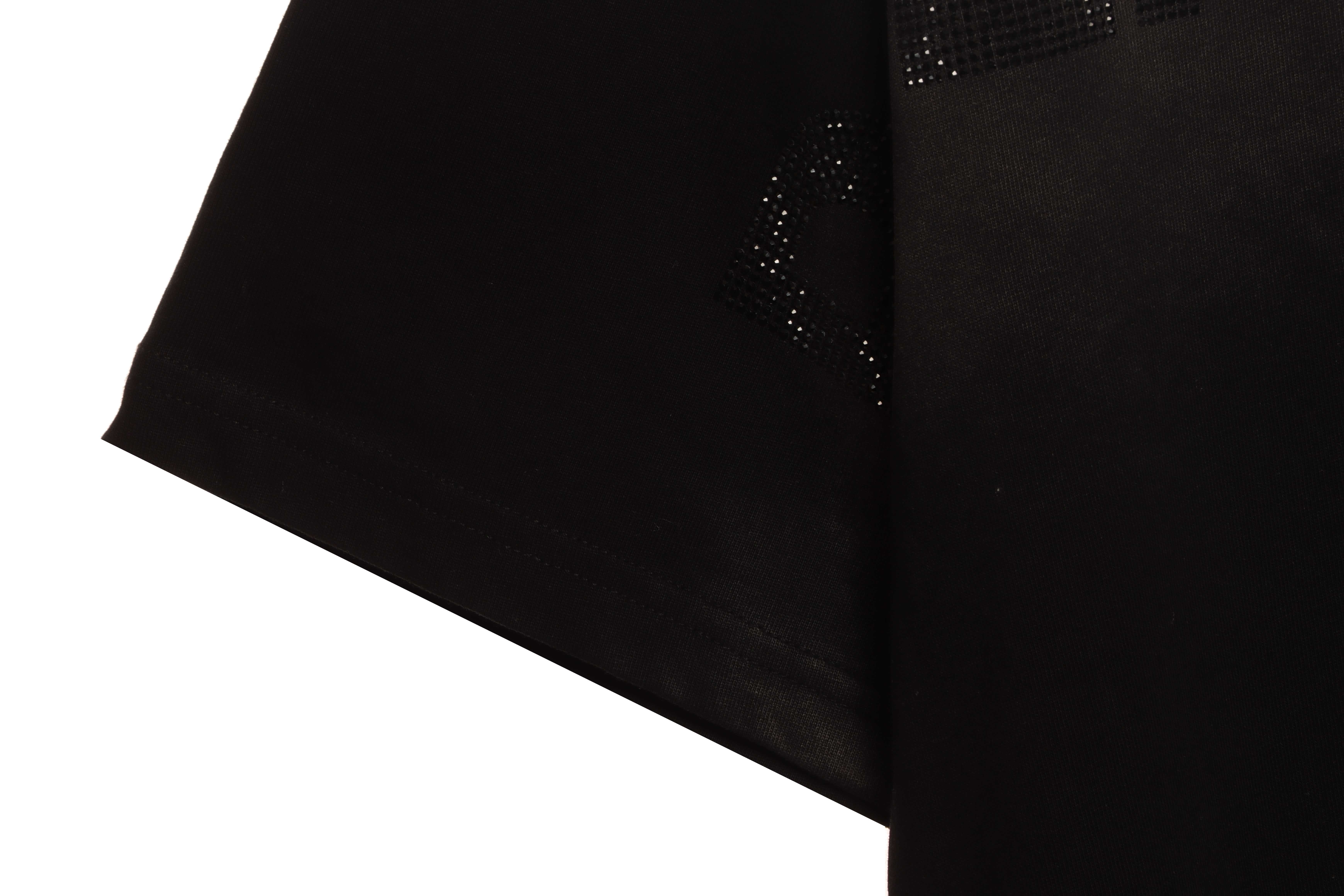 Balenciaga Double B Diamond Short Sleeve Black