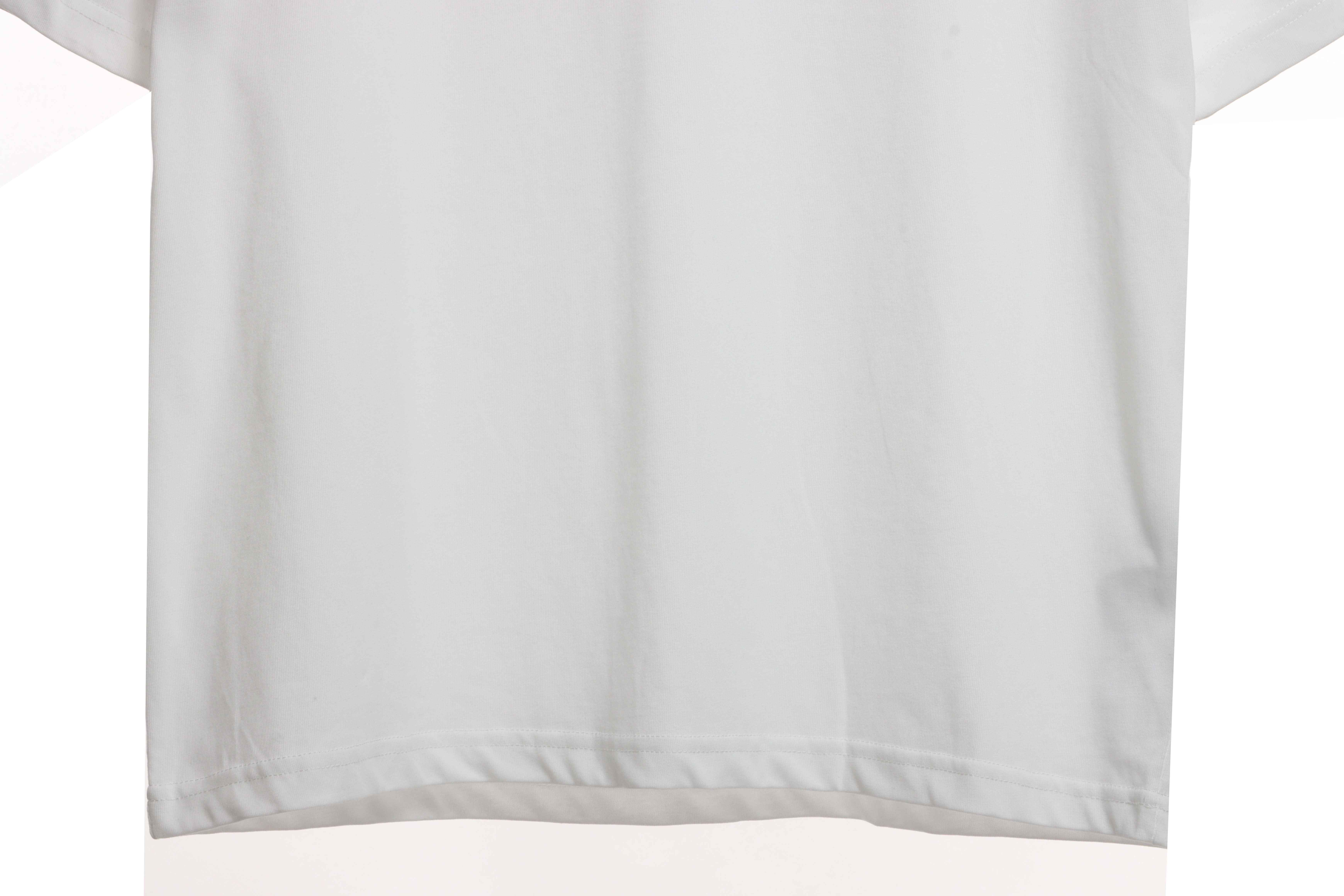 Balenciaga Double B Diamond Short Sleeve White