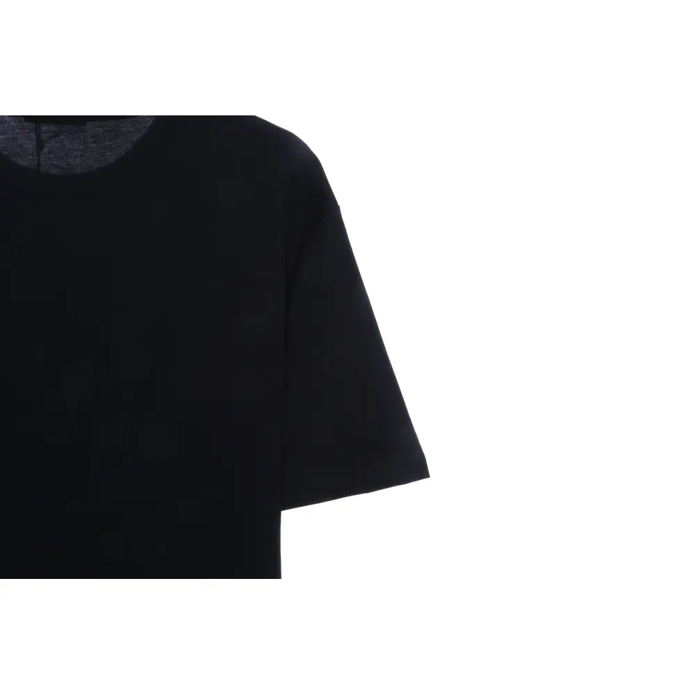 Balenciaga Double B Mosaic Print Short-Sleeve Black