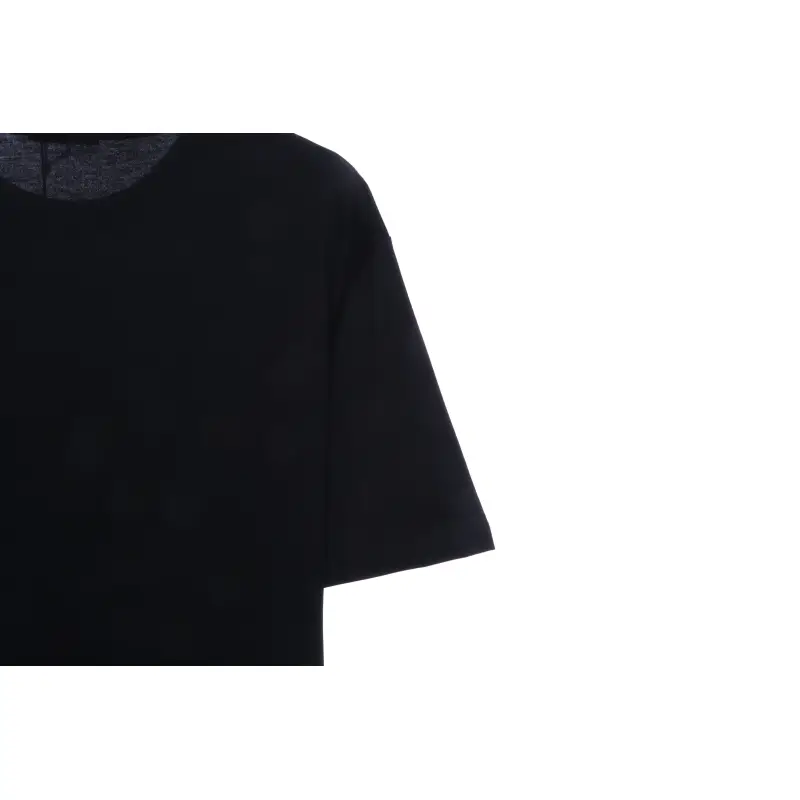 Balenciaga Double B Mosaic Print Short-Sleeve Black