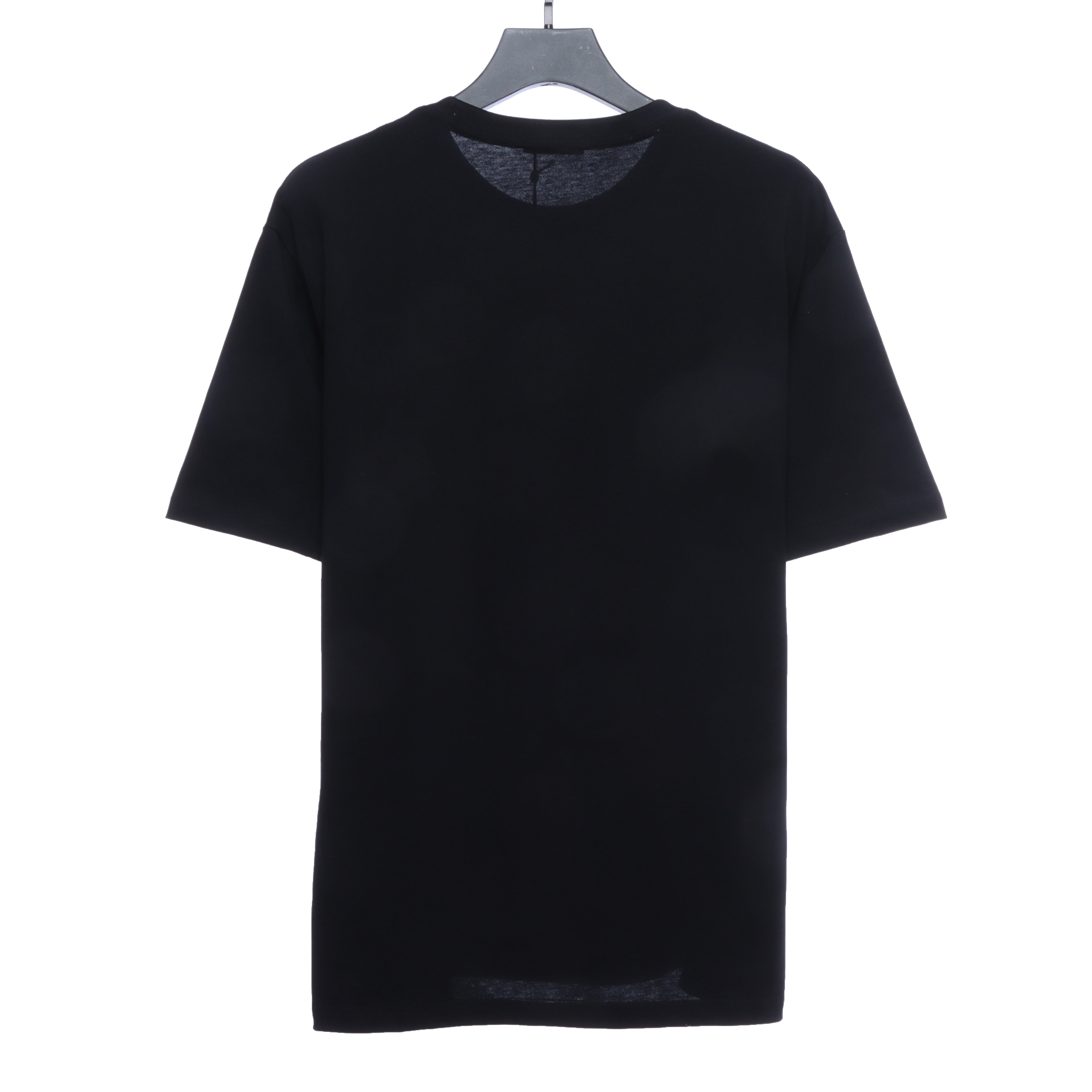 Balenciaga Double B Mosaic Print Short-Sleeve Black
