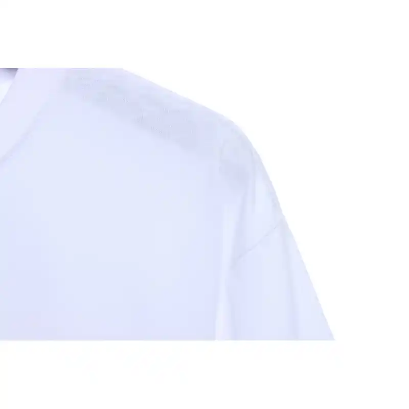 Balenciaga Double B Mosaic Print Short-Sleeve White