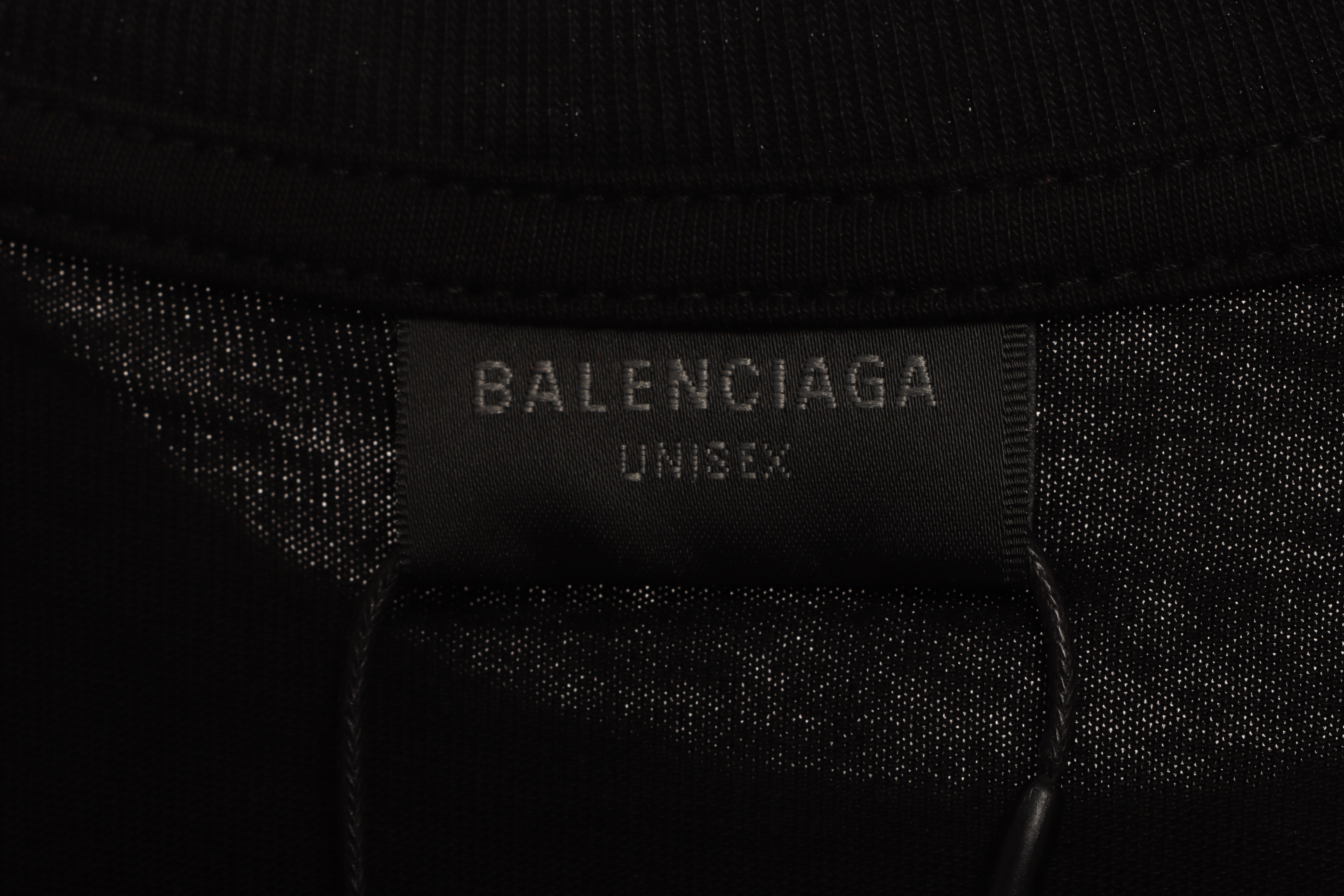 Balenciaga Dragon Year Limited Edition Graffiti Letters Short Sleeve Black