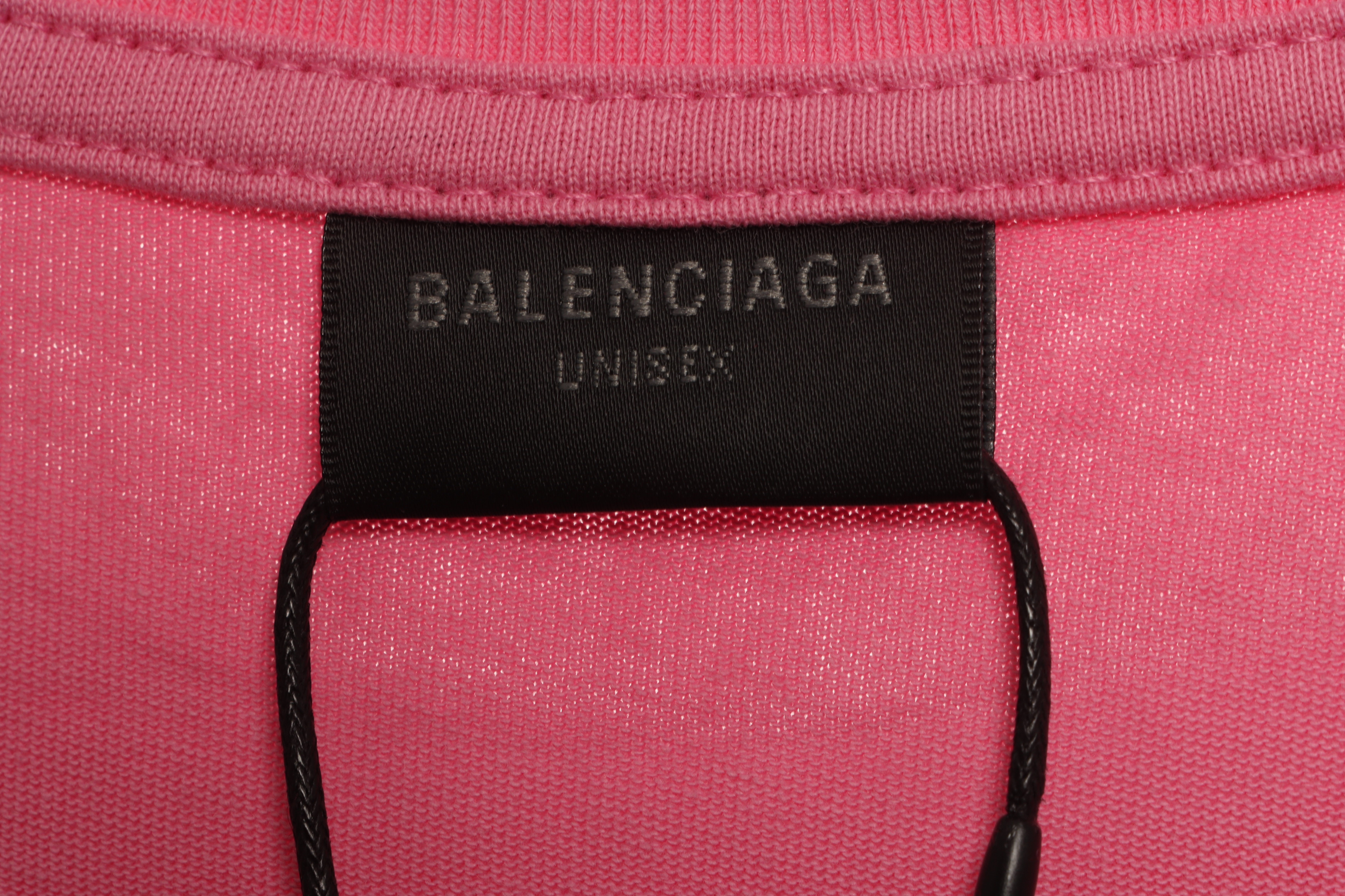 Balenciaga Dragon Year Limited Edition Graffiti Letters Short Sleeve Pink