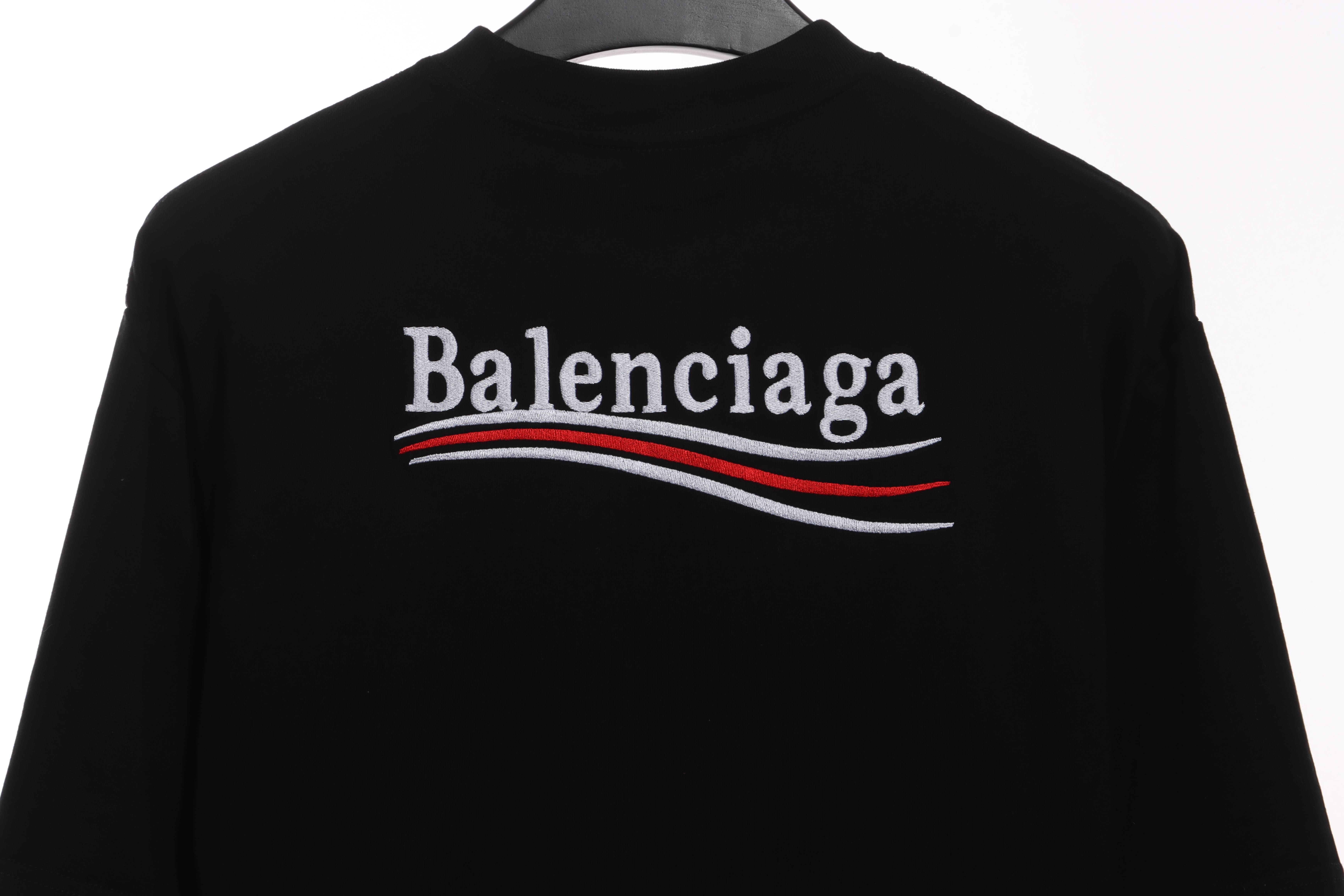 Balenciaga Embroidered Coke Fake Two-Piece Long Sleeve