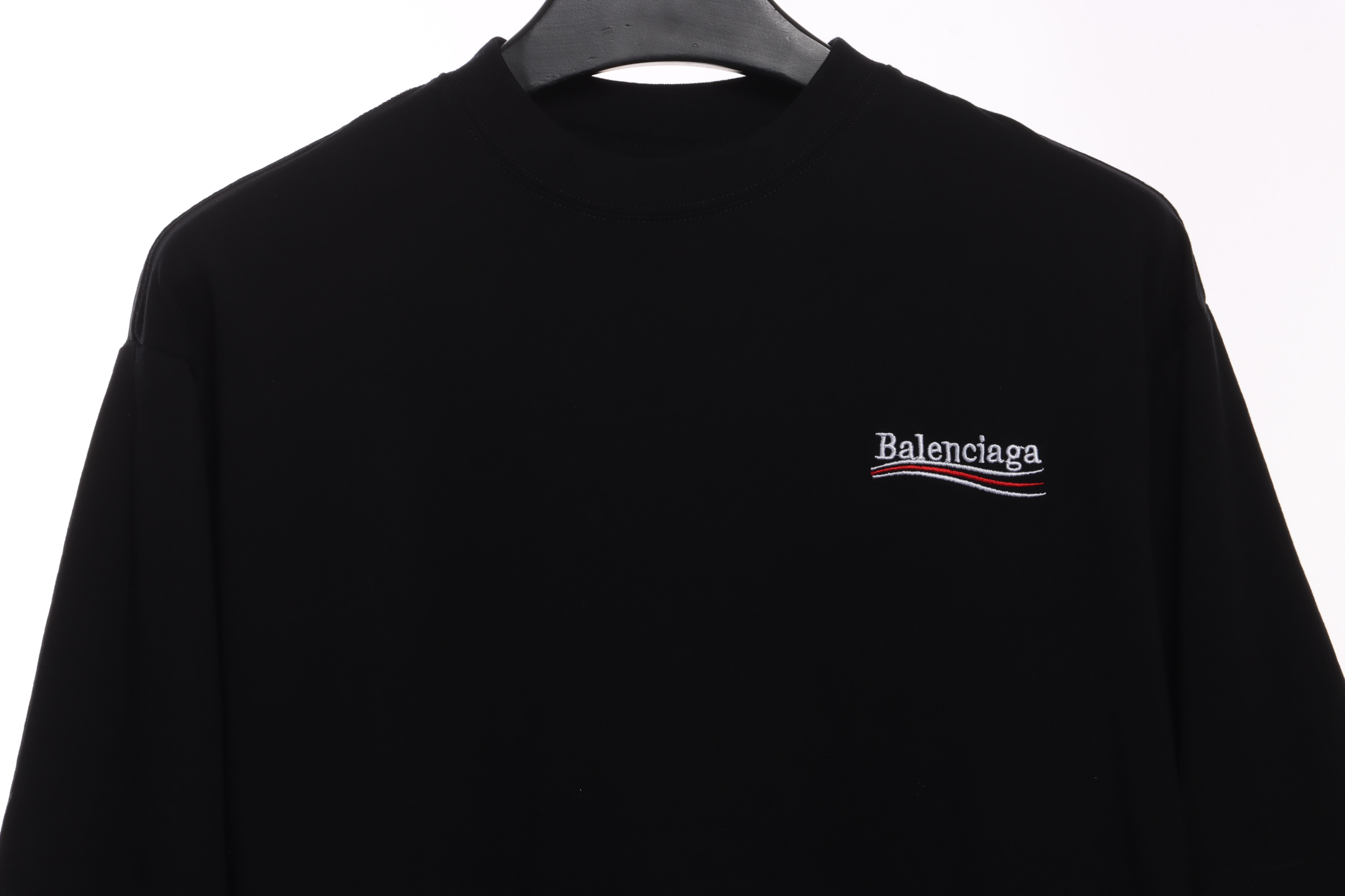 Balenciaga Embroidered Coke Fake Two-Piece Long Sleeve