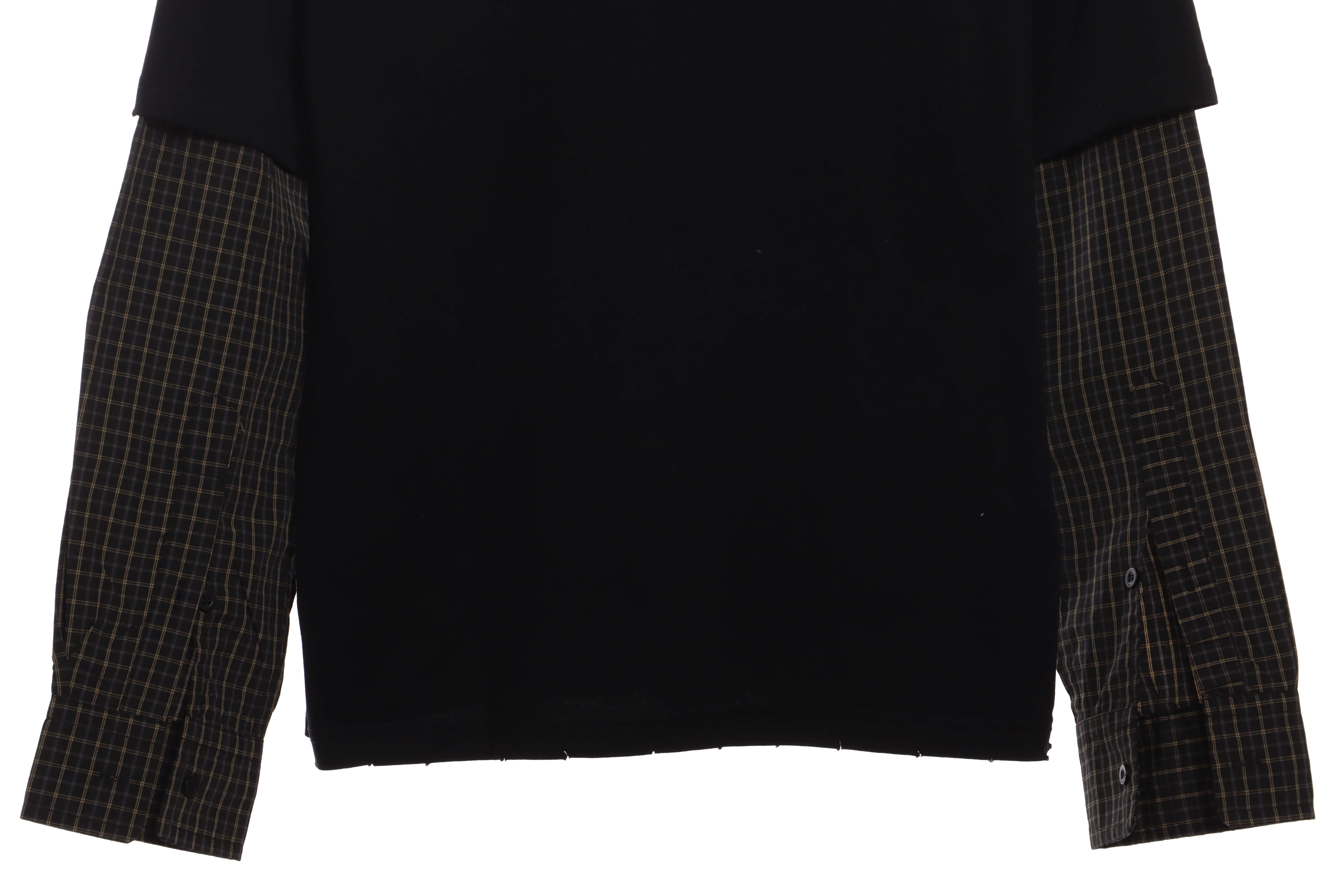 Balenciaga Embroidered Coke Fake Two-Piece Long Sleeve