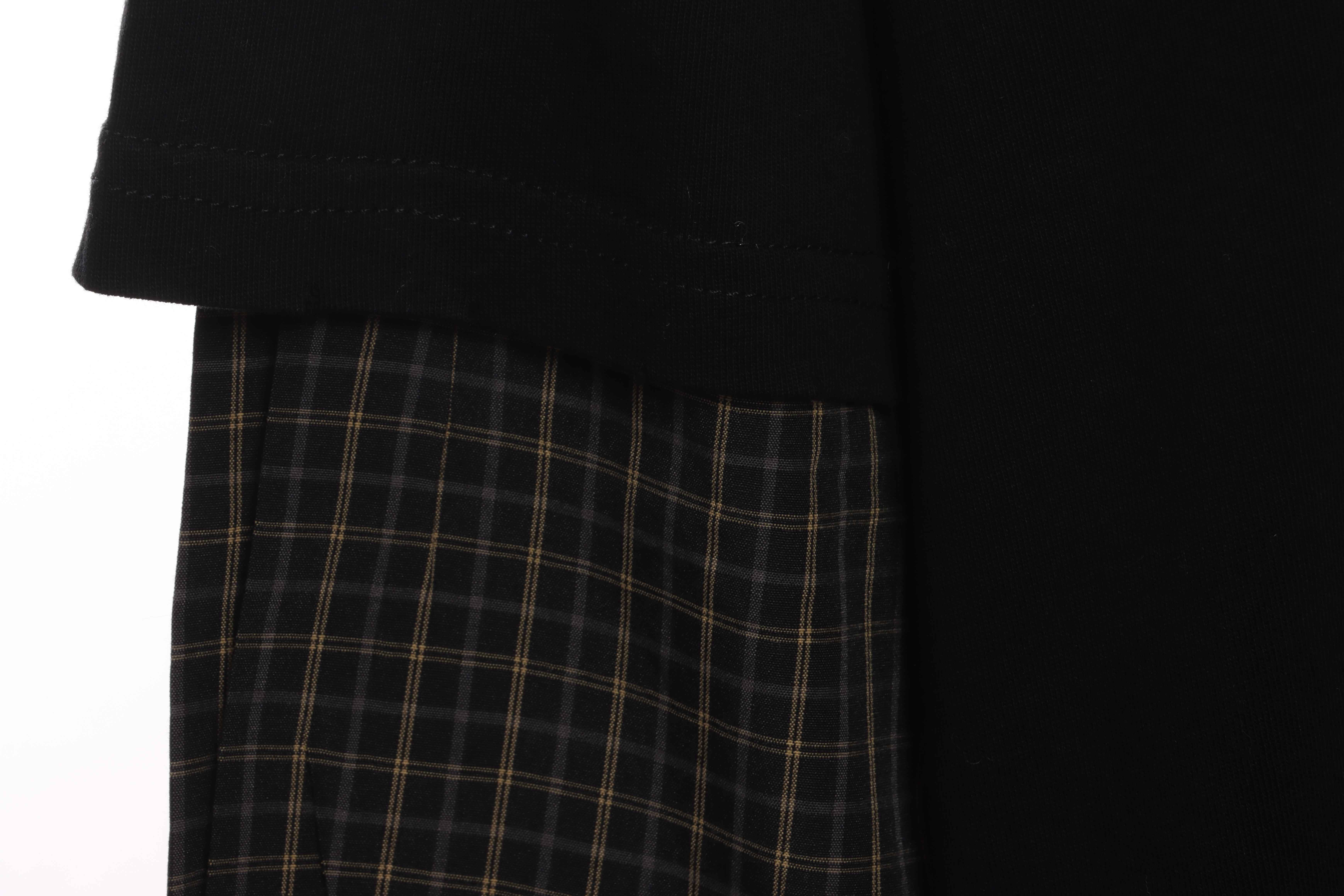 Balenciaga Embroidered Coke Fake Two-Piece Long Sleeve