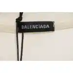 Balenciaga Embroidered Scissors Wheat Ear LOGO Short Sleeve