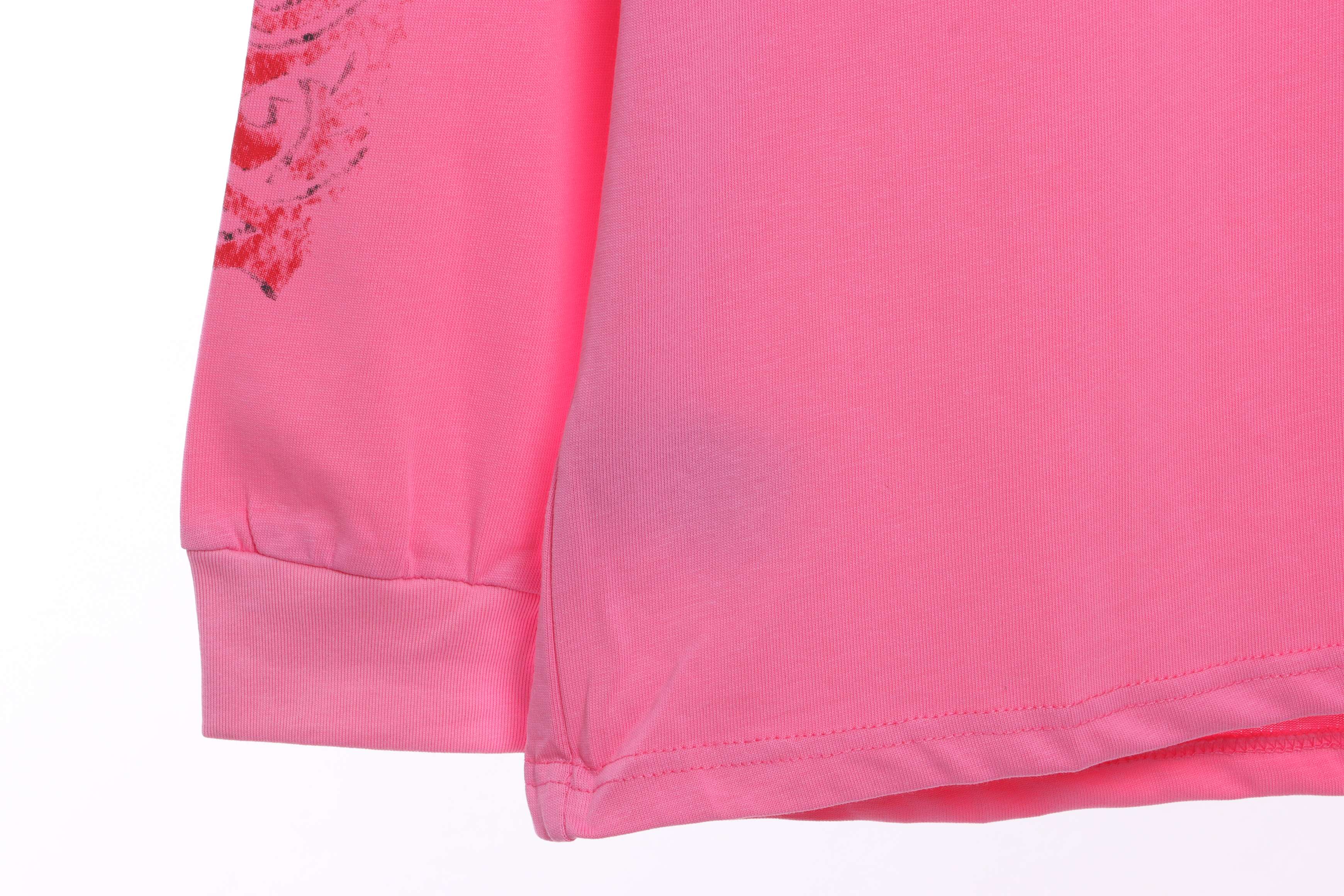 Balenciaga Flame Letter Graffiti Long Sleeve T