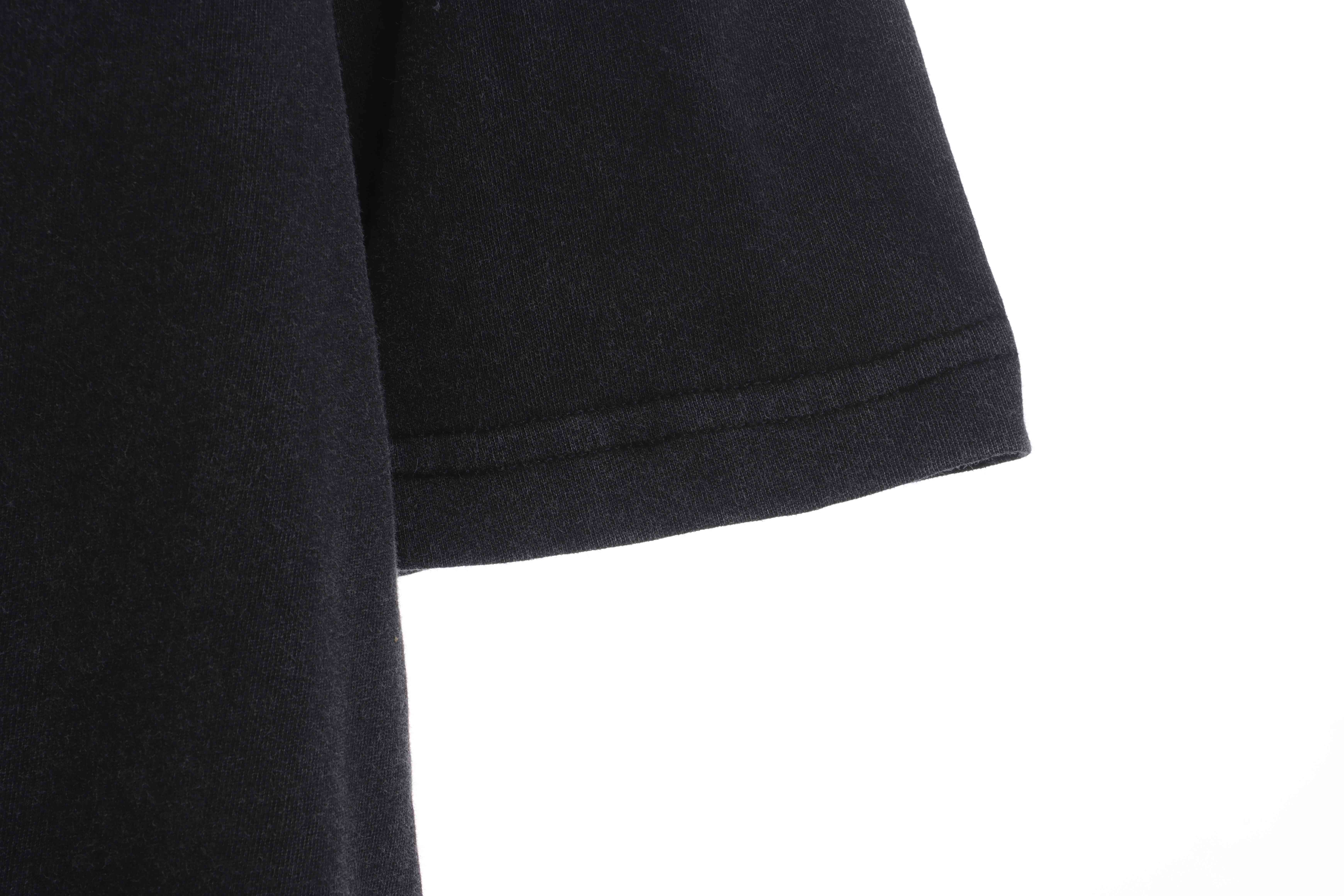 Balenciaga Flame Letter Short Sleeves