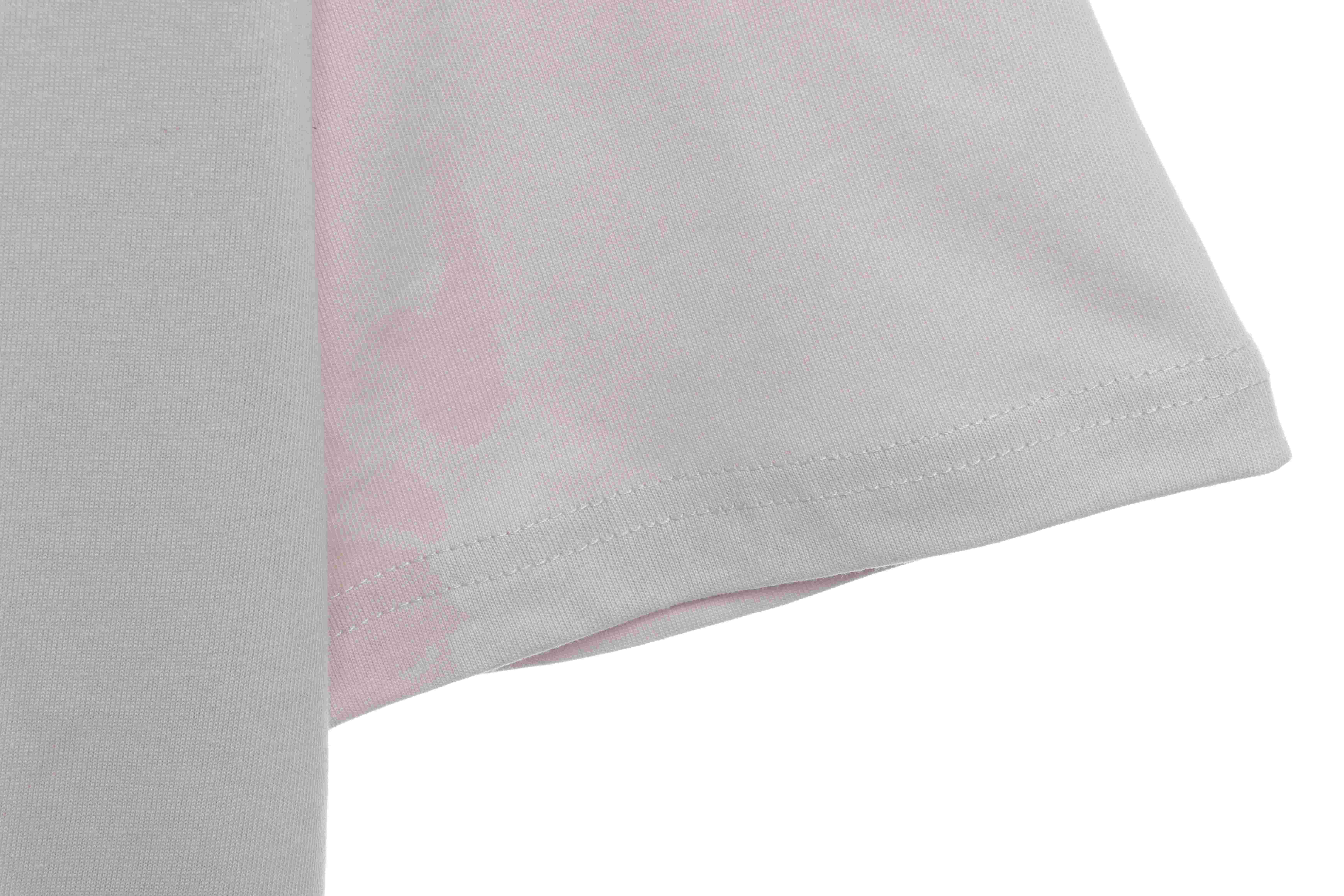 Balenciaga Front And Back Letter Print Short Sleeves White