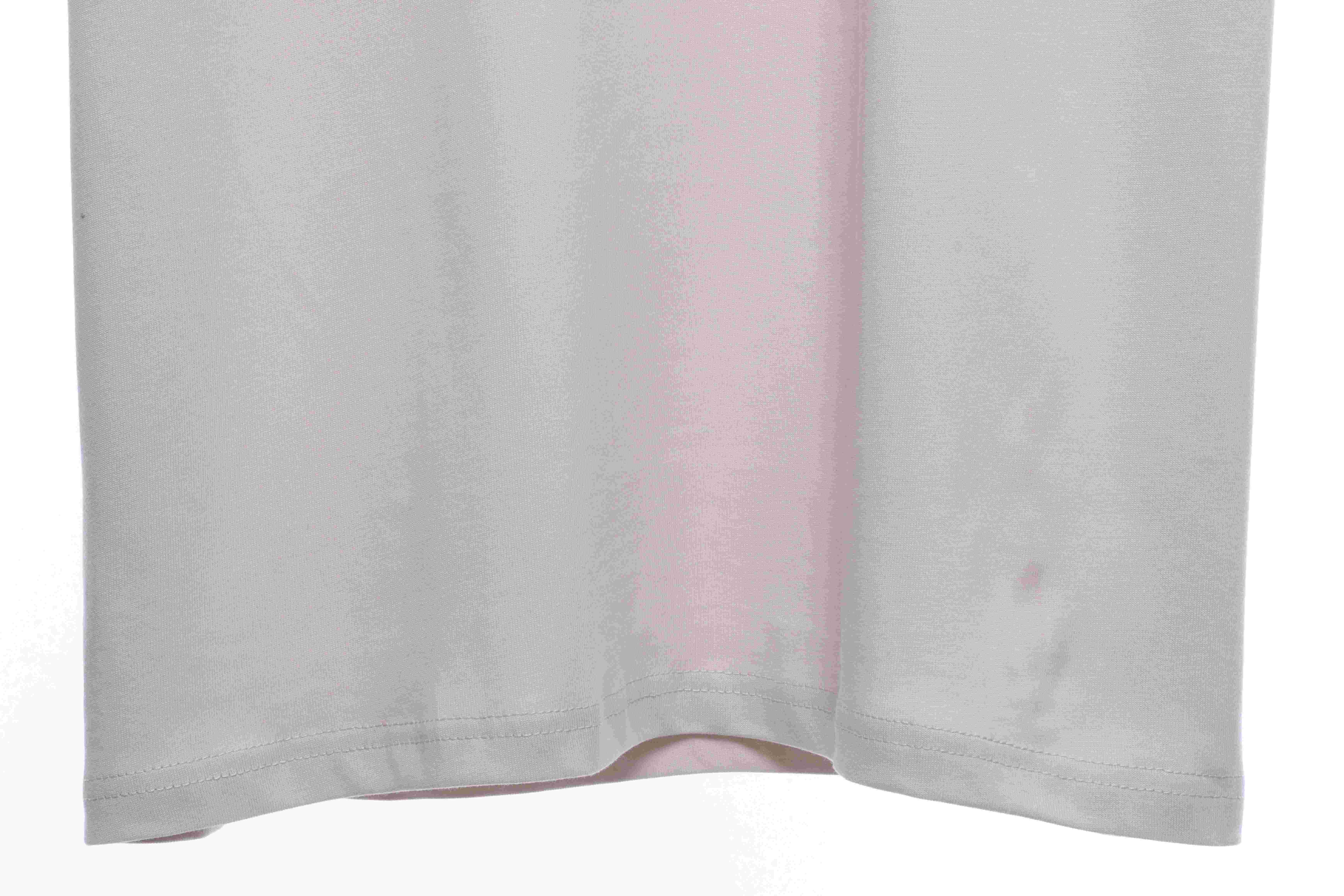 Balenciaga Front And Back Letter Print Short Sleeves White