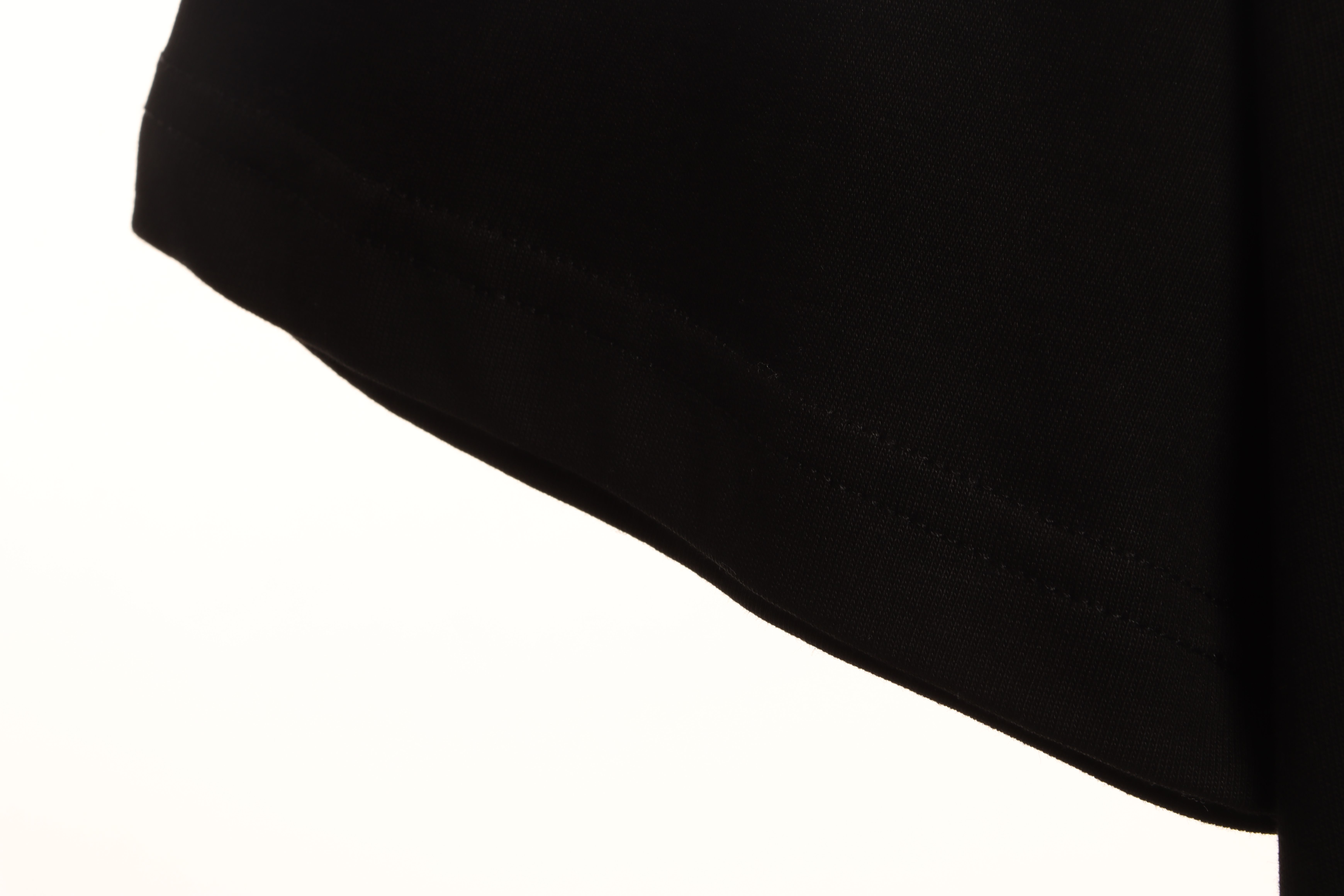 Balenciaga Green Painted Double B Short Sleeve Black