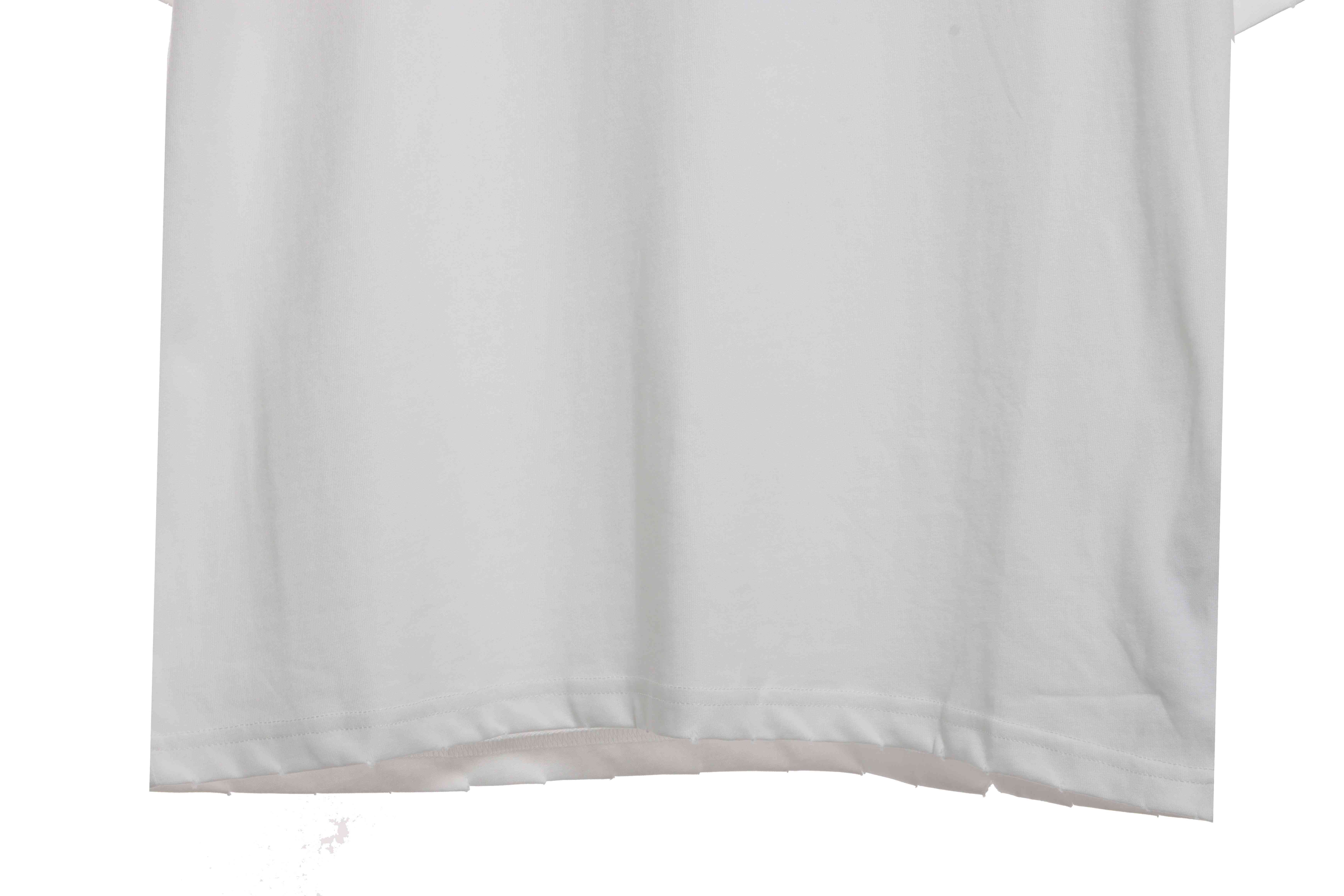 Balenciaga Hand Draw Double B Graffiti Short Sleeve White