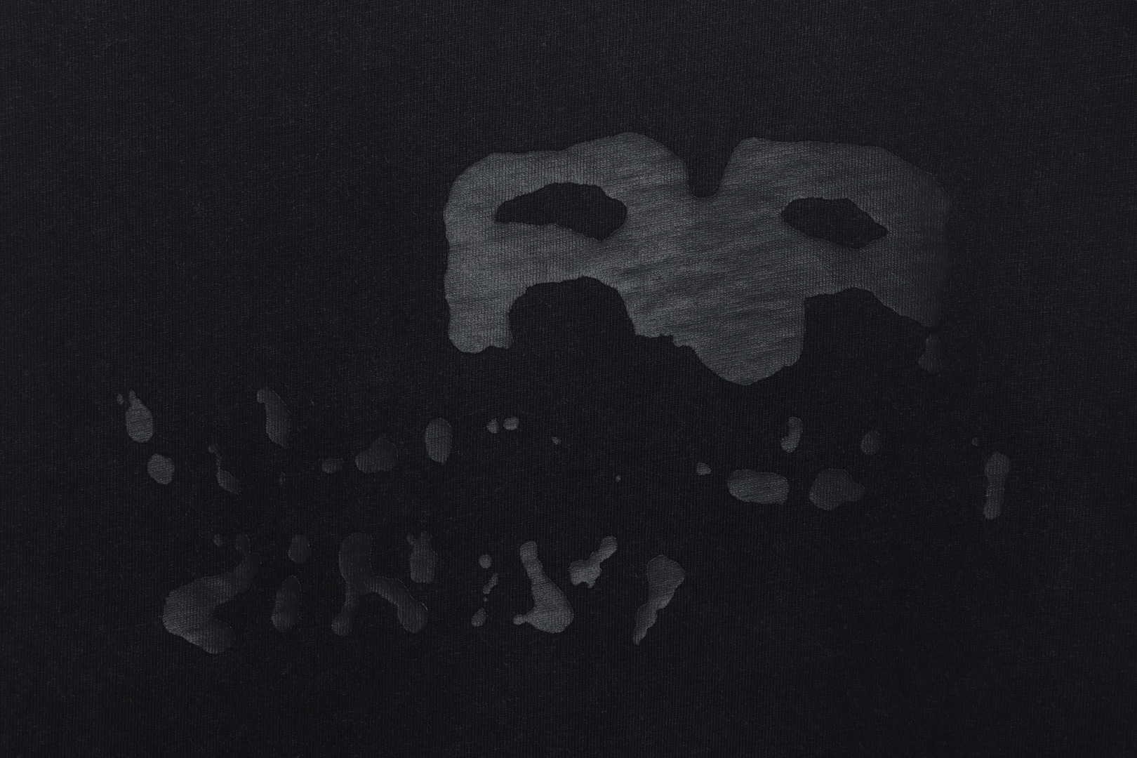 Balenciaga Hand Washed Double B Graffiti Short Sleeve