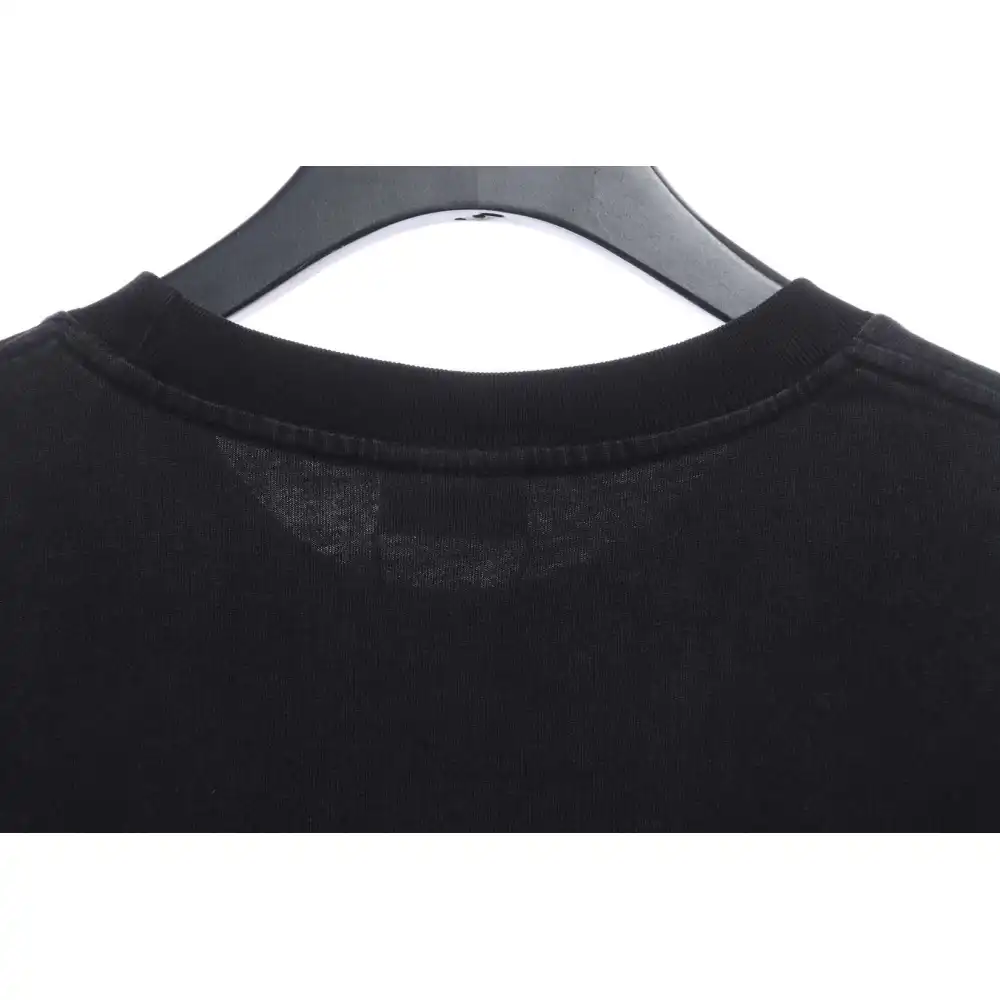 Balenciaga Hand Washed Double B Graffiti Short Sleeve