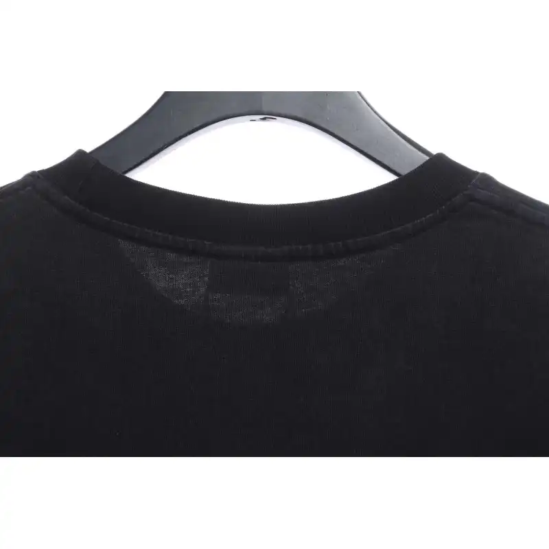 Balenciaga Hand Washed Double B Graffiti Short Sleeve