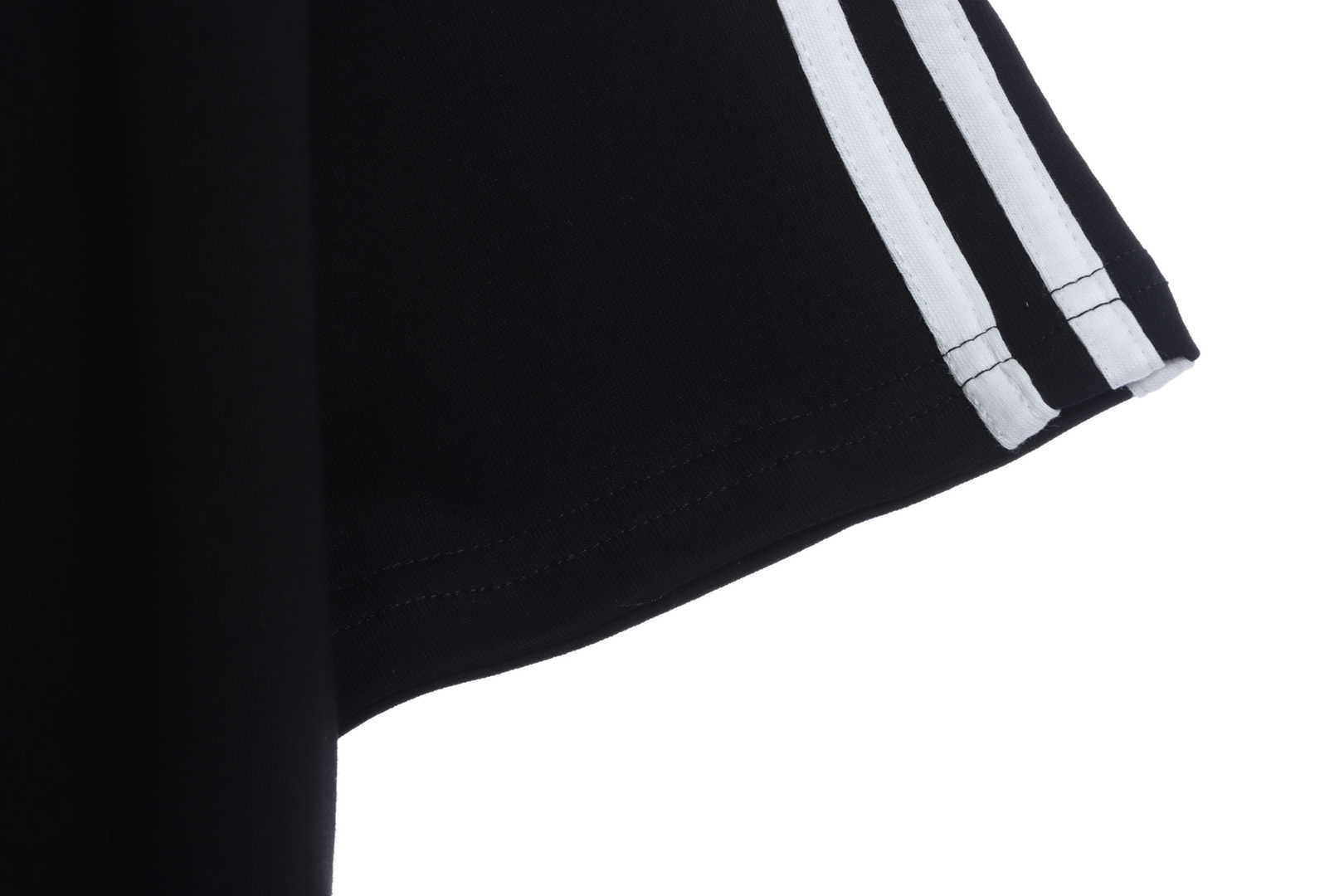 Balenciaga Joint Clover Embroidered Short Sleeves Black