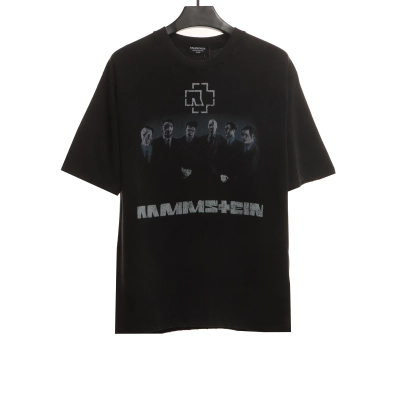 Balenciaga Joint German Tank Band Portrait Short Sleeve 01