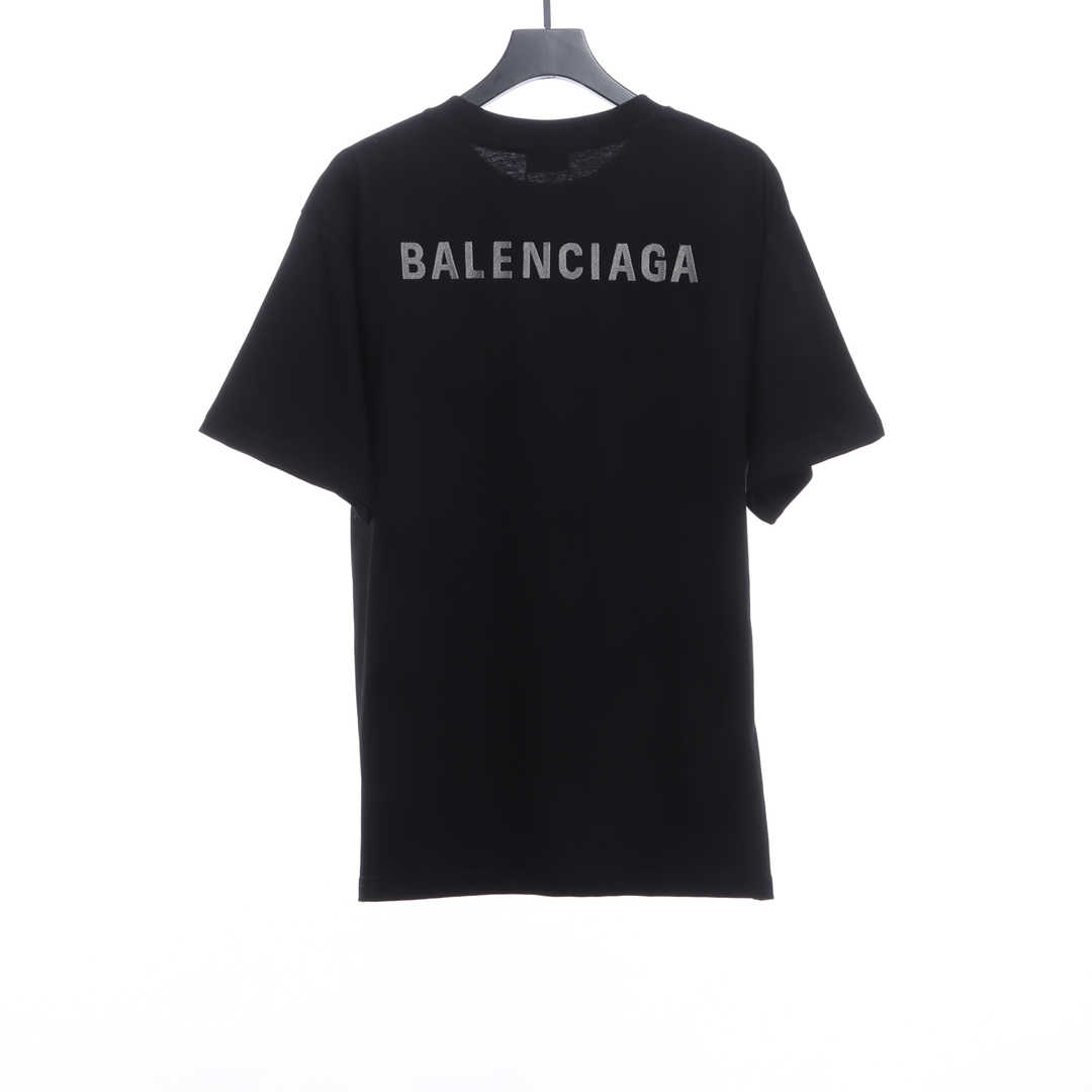 Balenciaga Koala Embroidered Logo Short Sleeves