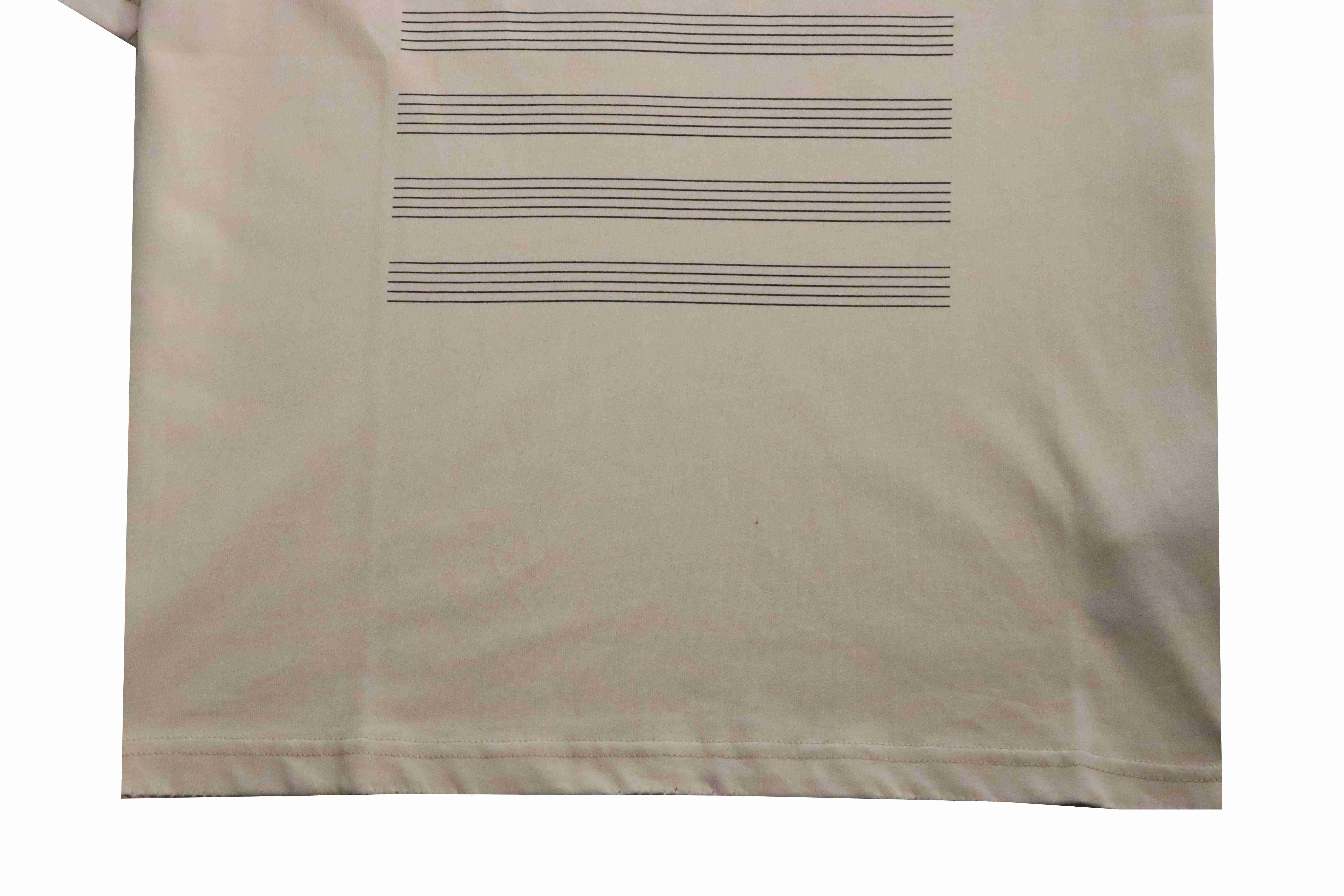 Balenciaga Limited Edition Musical Note Short Sleeve Beige