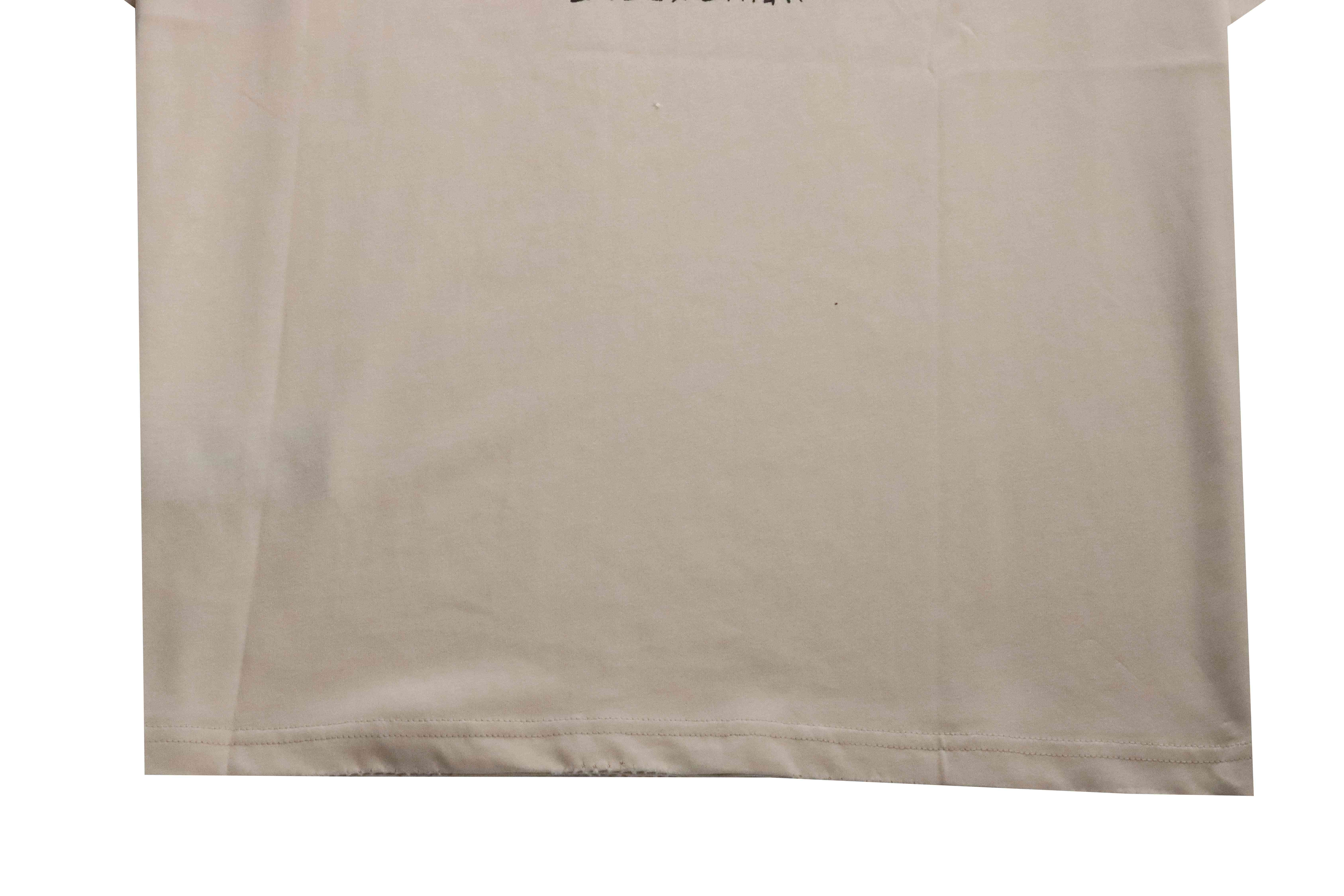 Balenciaga Limited Edition Musical Note Short Sleeve Beige