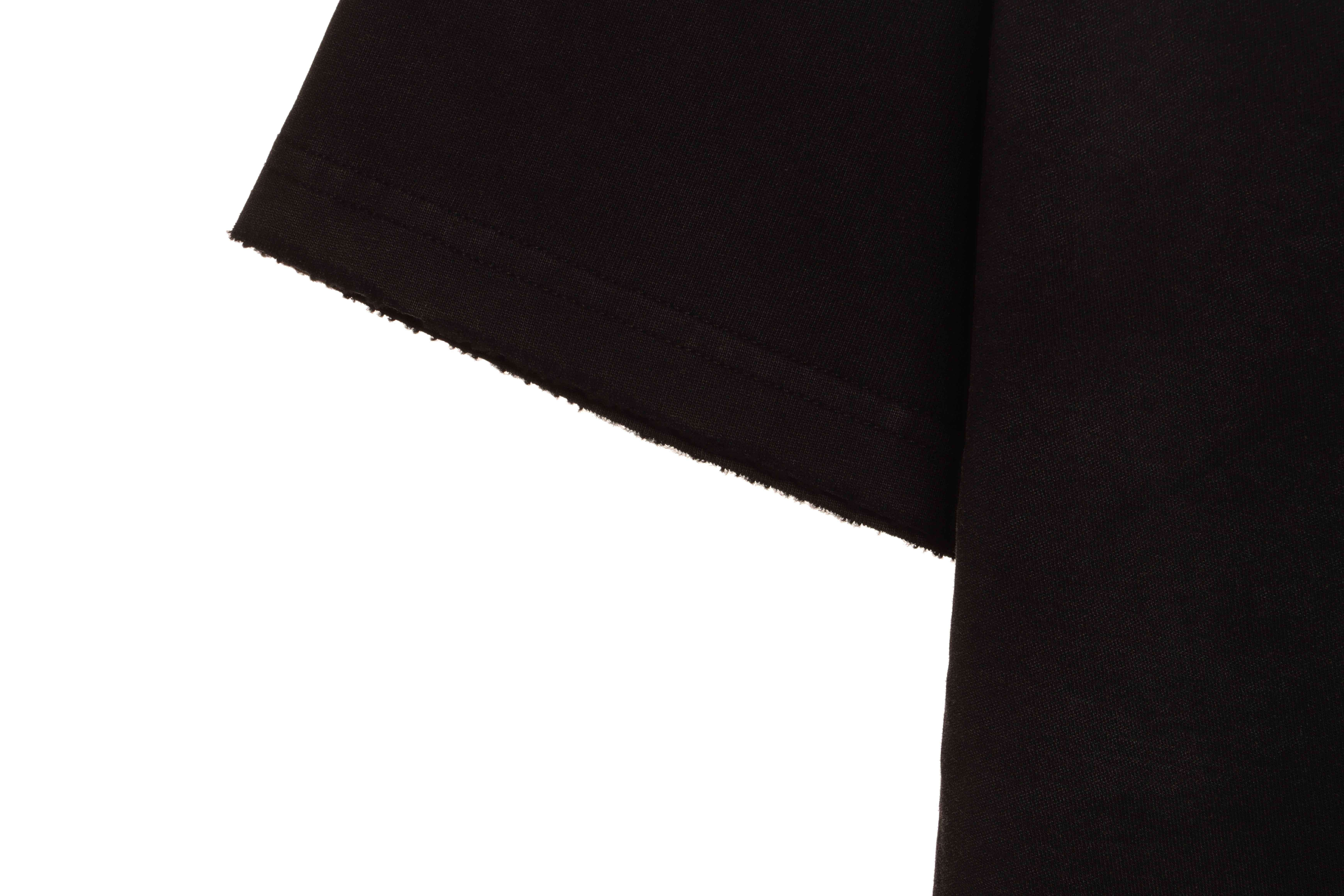 Balenciaga Limited Edition Three-Dimensional Printed Short Sleeve Black