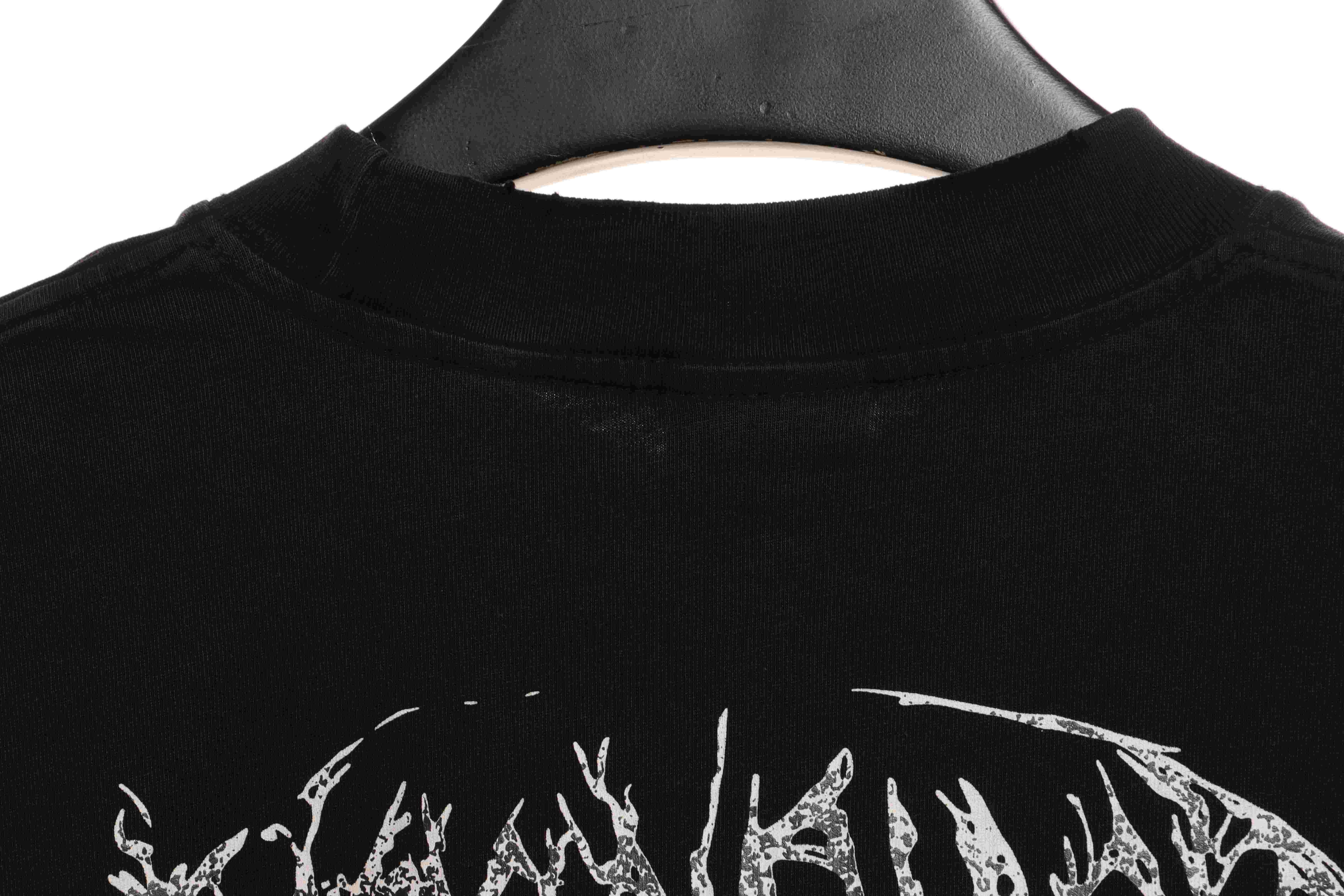 Balenciaga Limited Edition Three-Dimensional Printed Short Sleeve Black