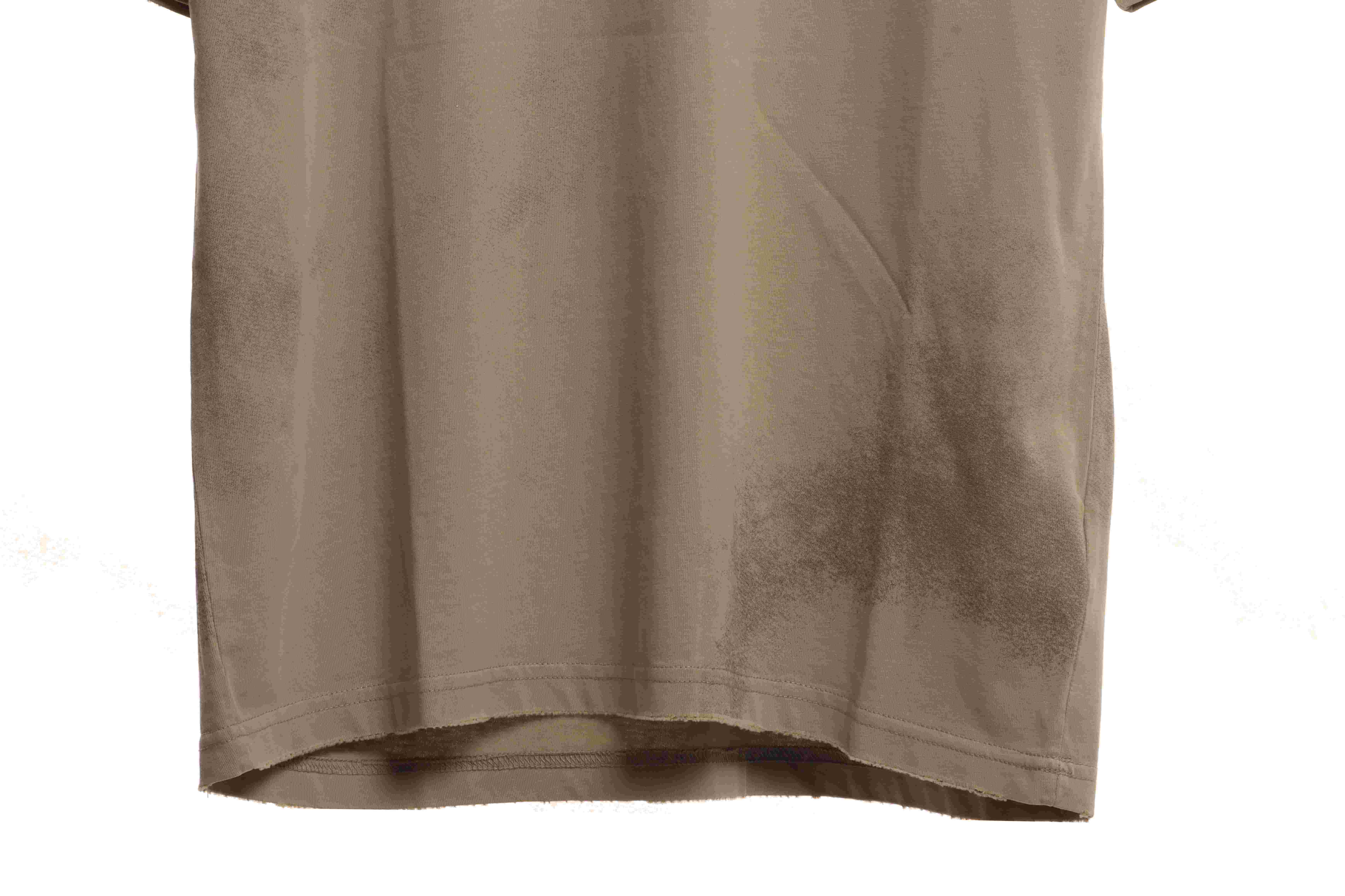 Balenciaga Limited Edition Three-Dimensional Printed Short Sleeve Khaki