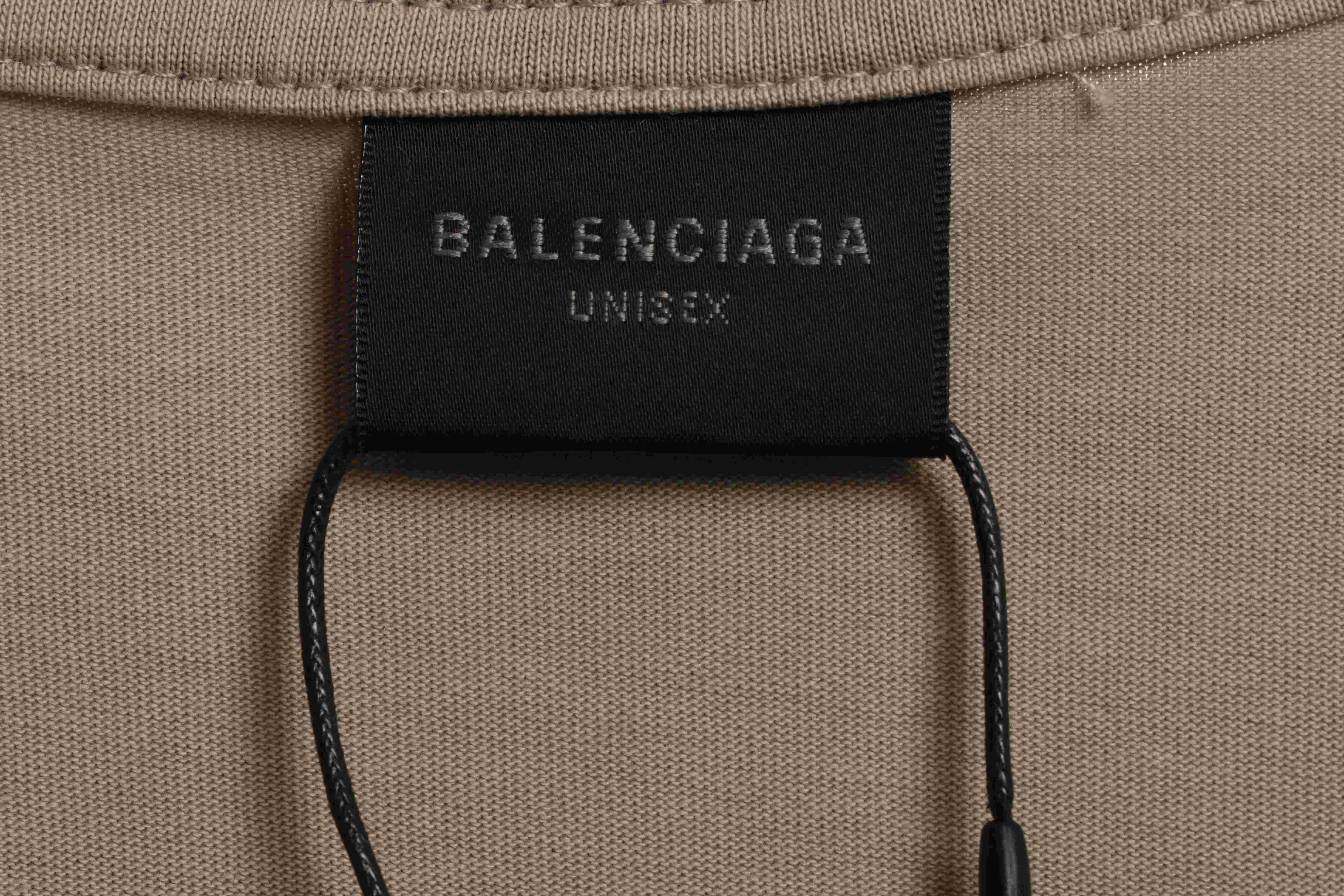 Balenciaga Limited Edition Three-Dimensional Printed Short Sleeve Khaki