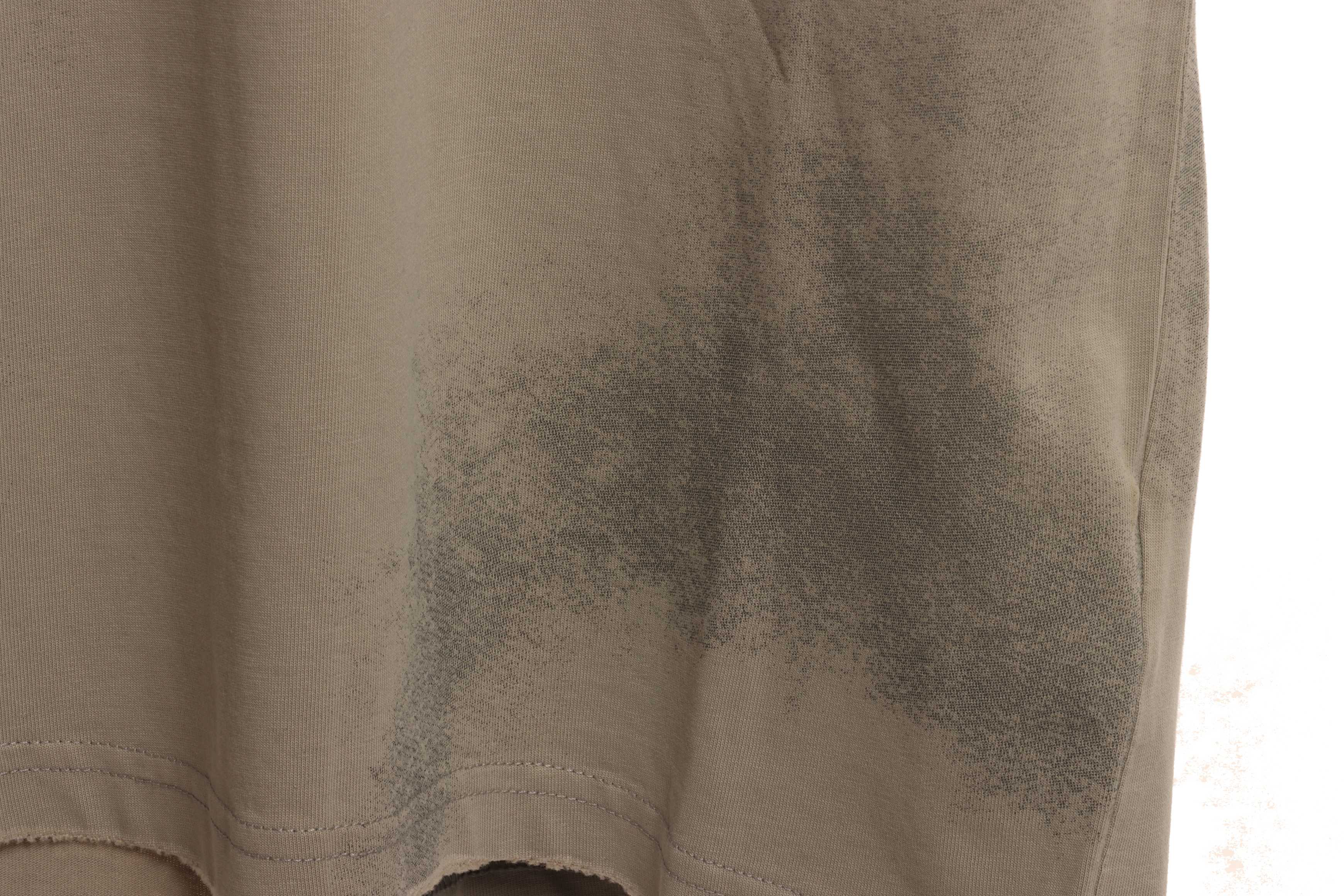 Balenciaga Limited Edition Three-Dimensional Printed Short Sleeve Khaki