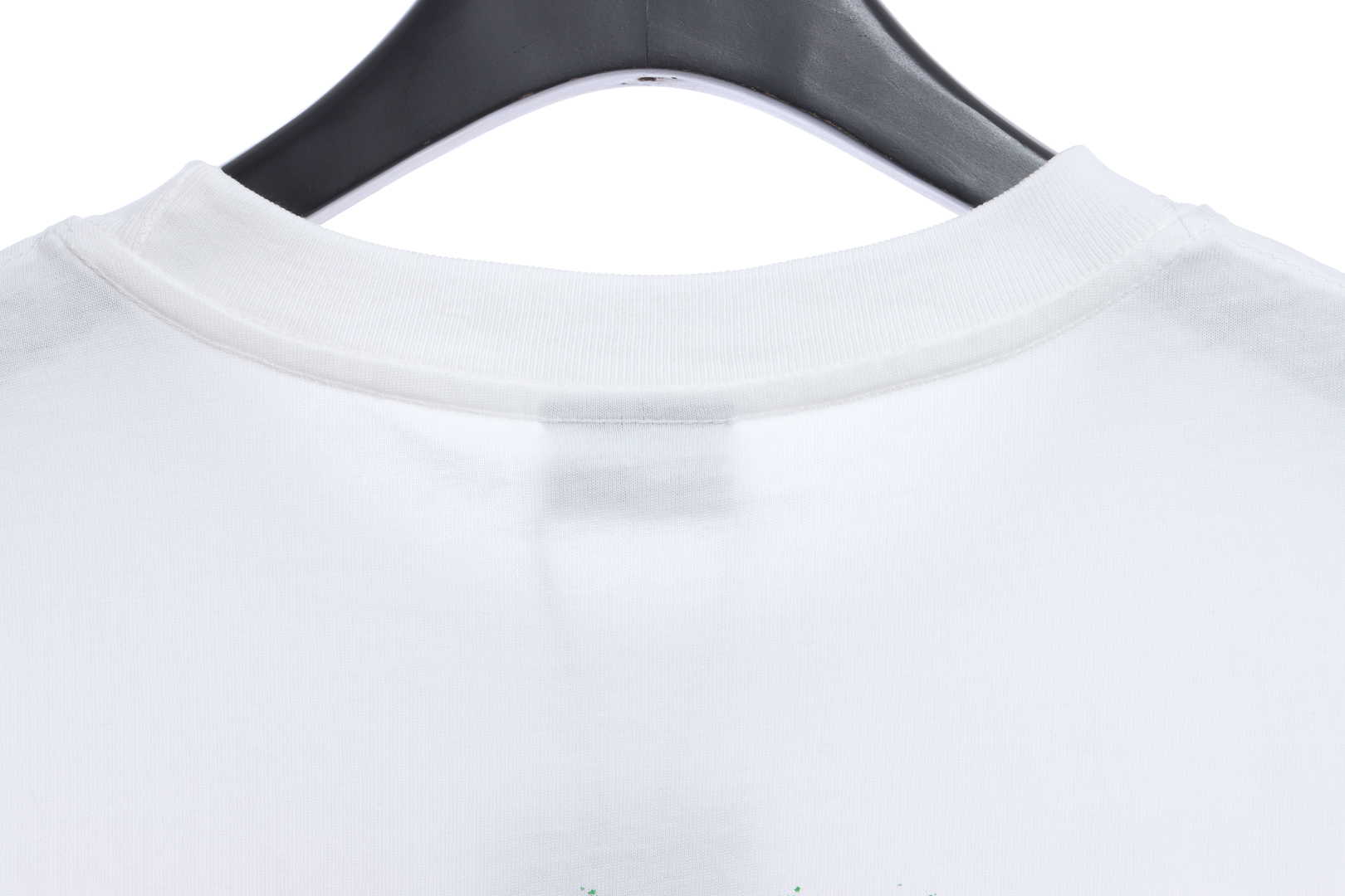 Balenciaga M Logo Embroidered Short Sleeves White