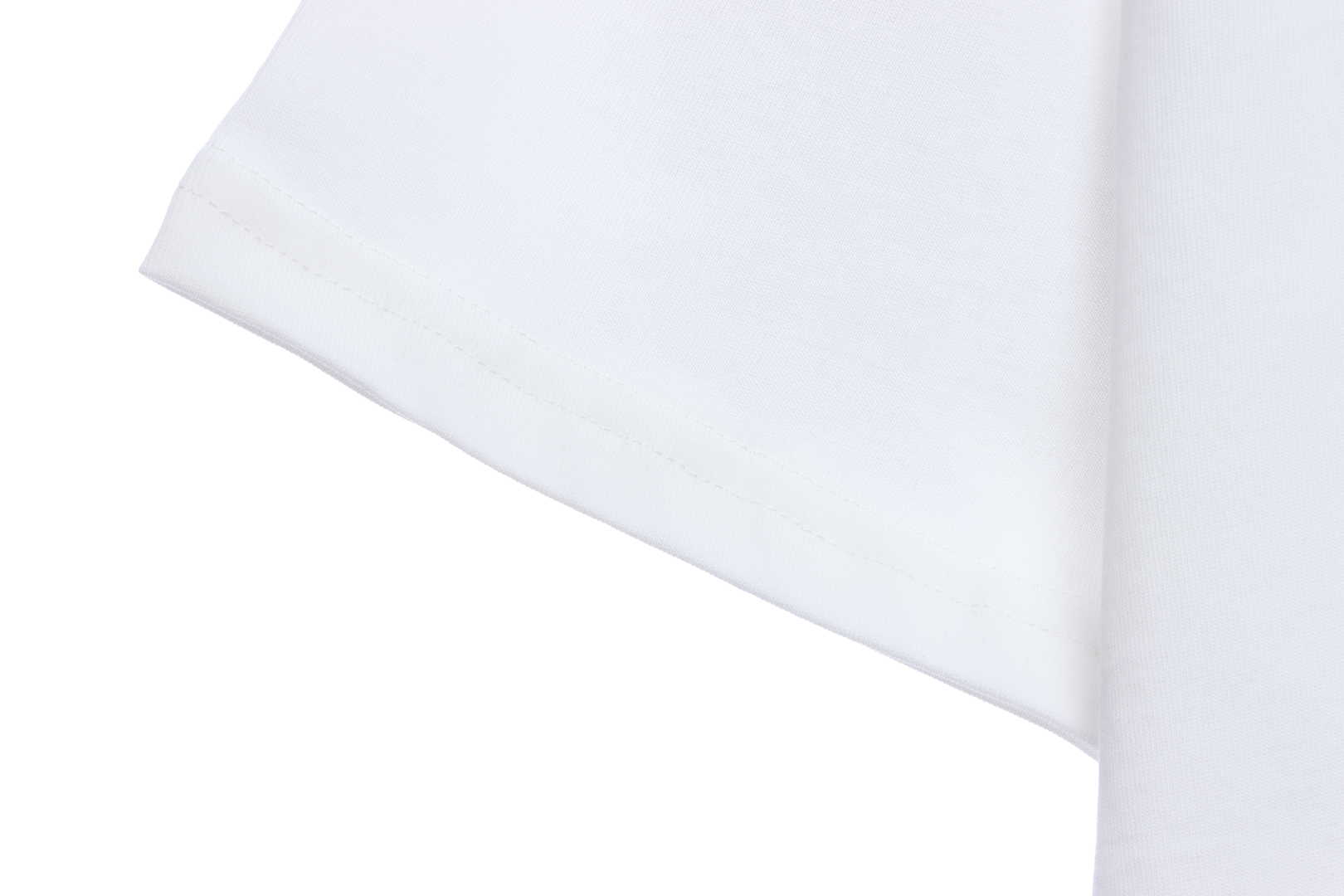 Balenciaga M Logo Embroidered Short Sleeves White