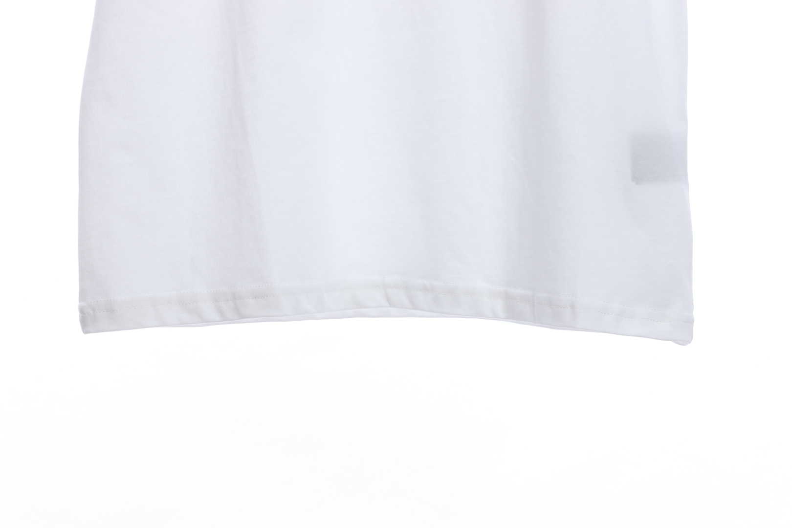 Balenciaga M Logo Embroidered Short Sleeves White