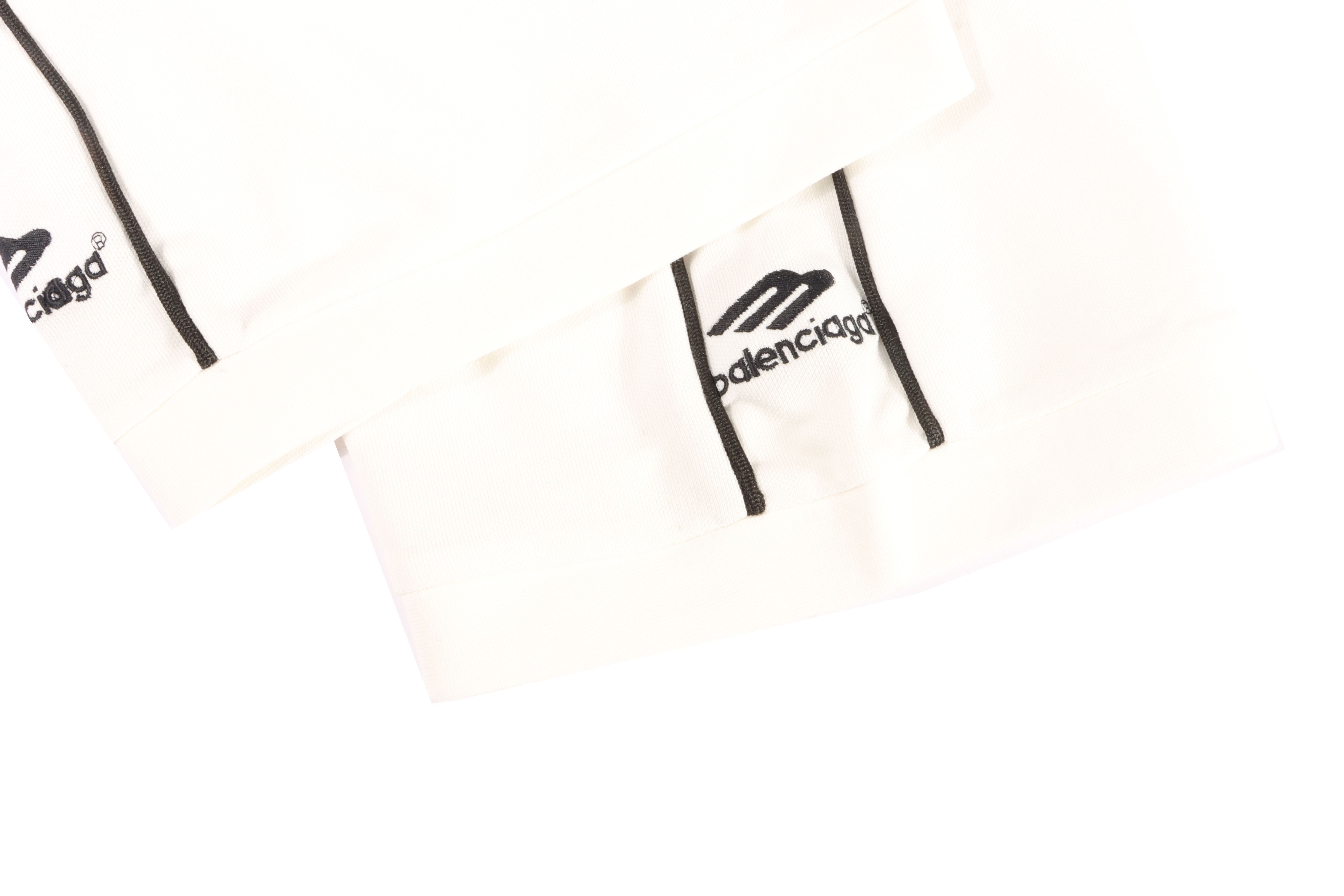 Balenciaga Manchester United Football Embroidered Short Sleeves White