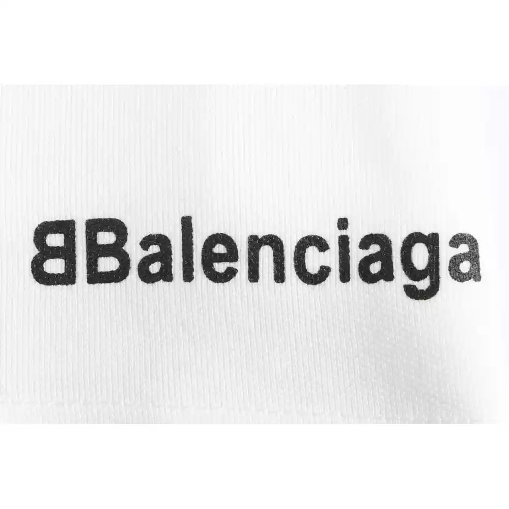 Balenciaga Manchester United Football Embroidered Short Sleeves White