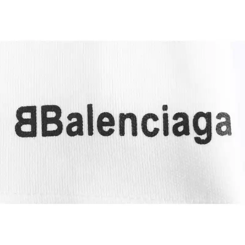 Balenciaga Manchester United Football Embroidered Short Sleeves White