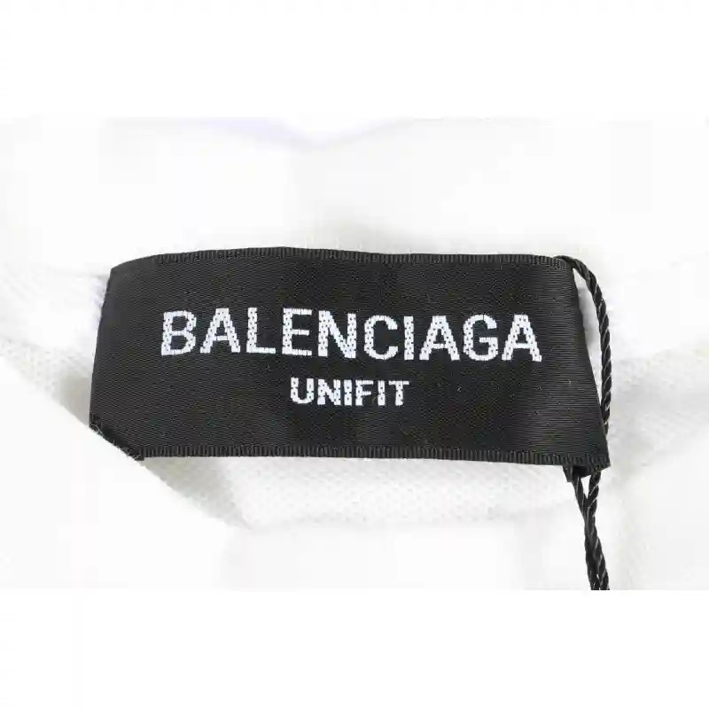 Balenciaga Manchester United Football Embroidered Short Sleeves White