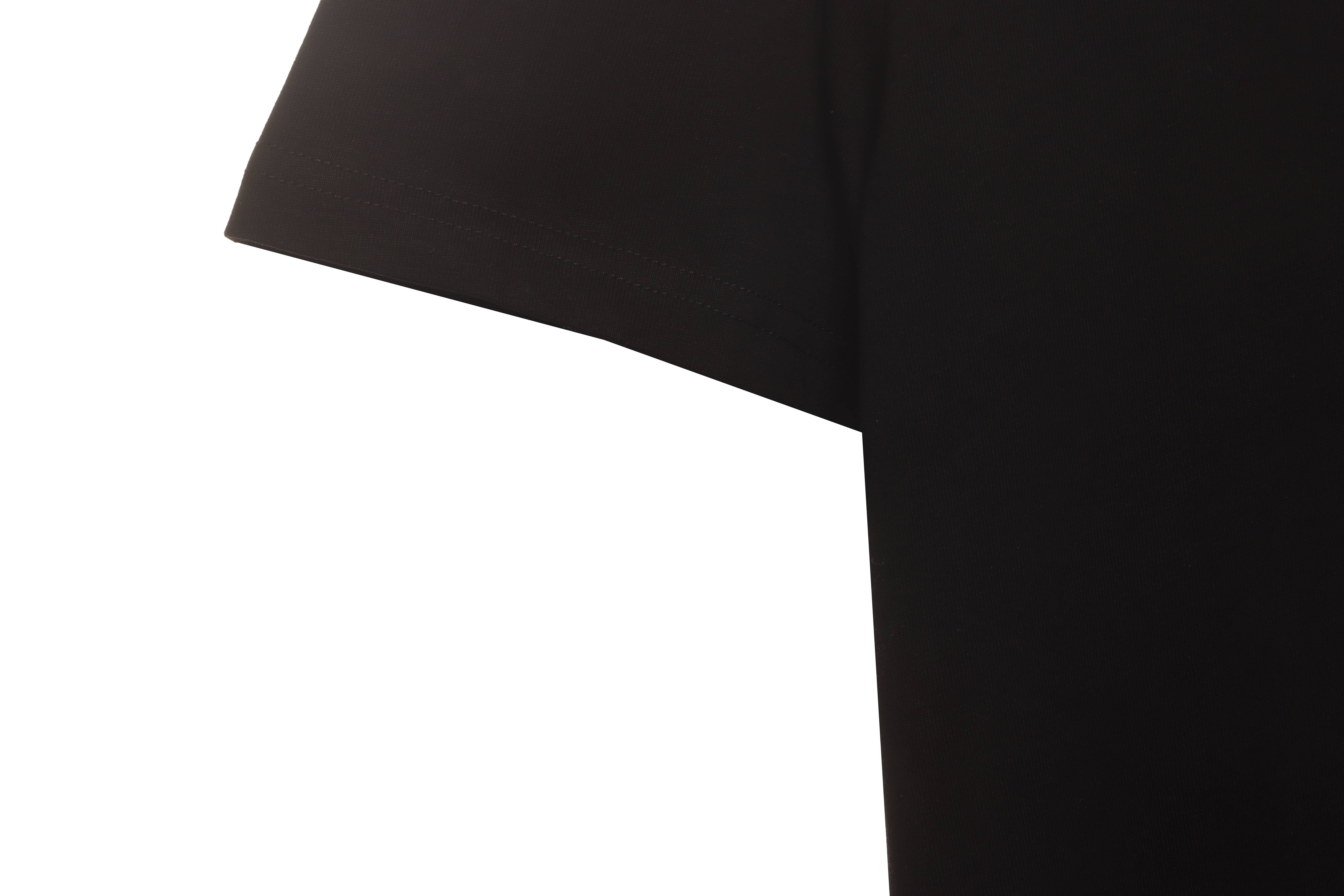 Balenciaga Manchu Classic Logo Short Sleeves Black