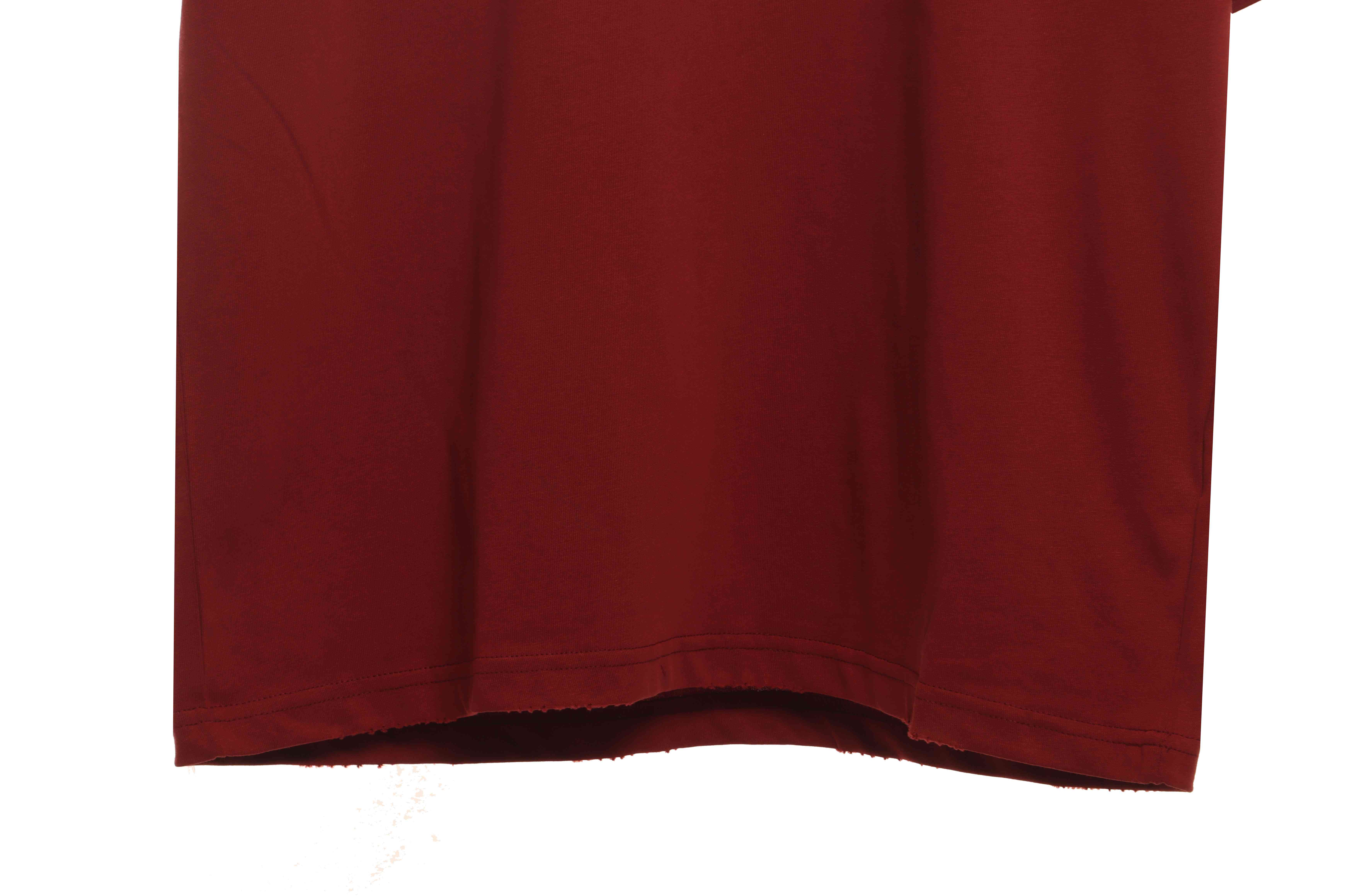 Balenciaga Masking Tape Short Sleeve Red