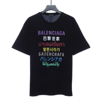 Balenciaga Multilingual Short Sleeves 01