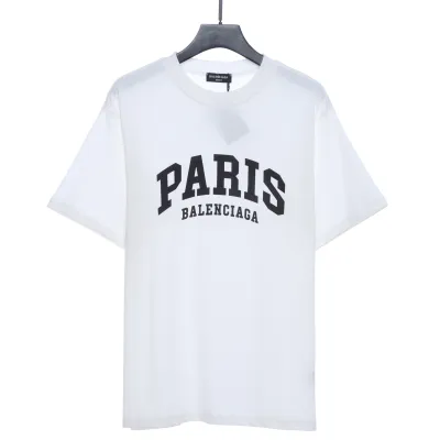 Balenciaga PARIS Printed Short Sleeve 01